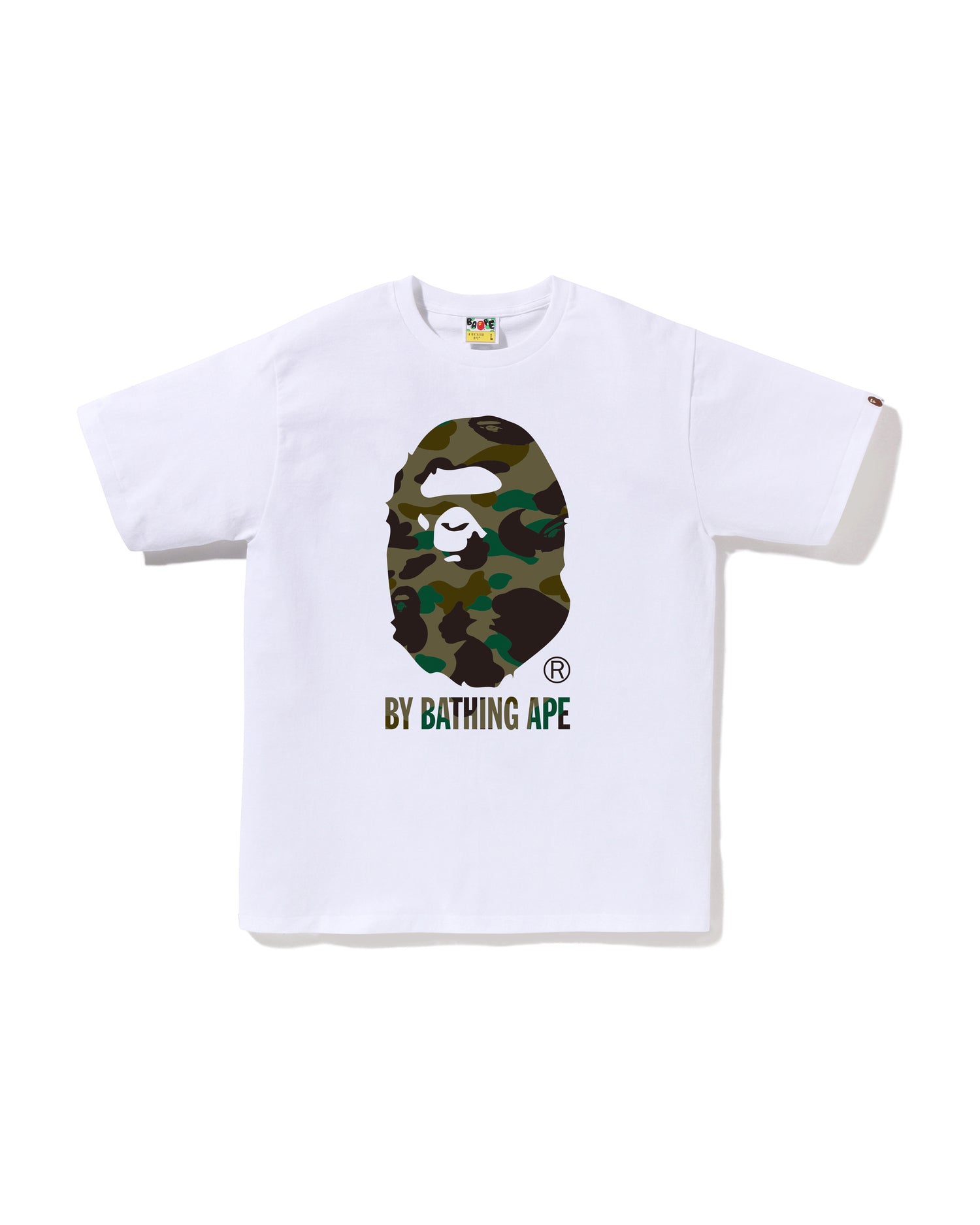 本日削除します。A BATHING APE 1ST CAMO SETUP A BATHING APE® 1st Camo Upcycled Logo Relaxed Fit Tee | Bape