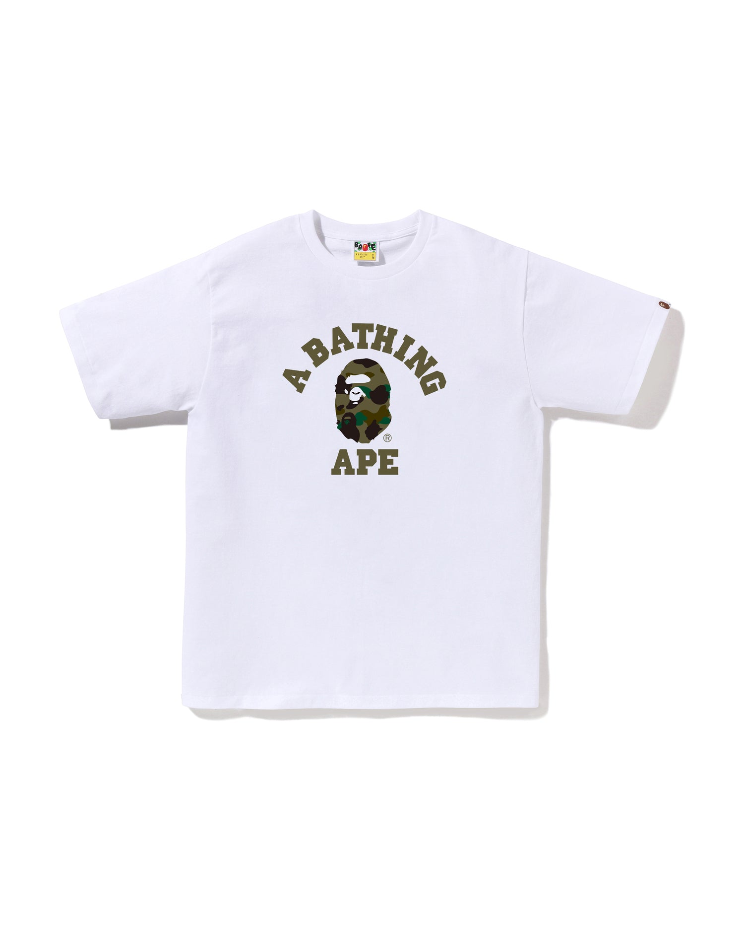 A BATHING APE® 1st Camo College Tee | Bape official website – INT