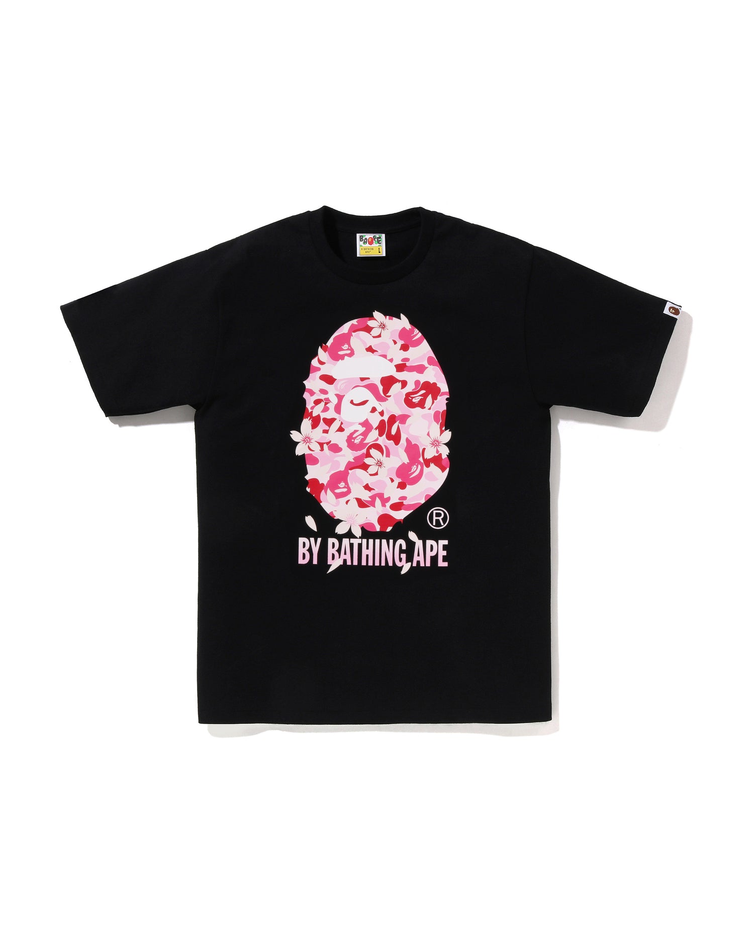 2XL BAPE SAKURA APE COLLEGE TEE 黒 BAPE Sakura Tee (SS21) Black Men's - SS21 - US