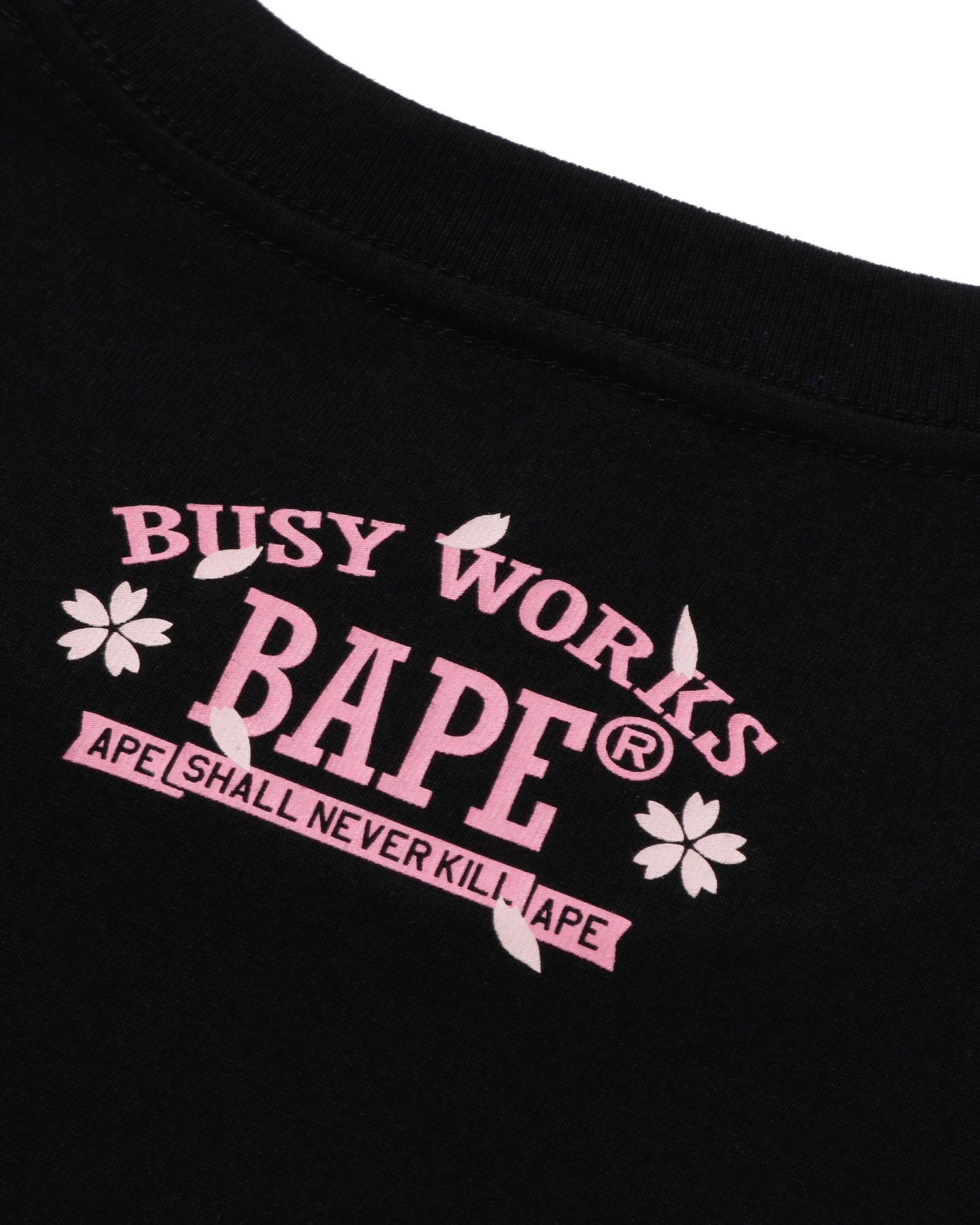 A BATHING APE® Abc Sakura Camo by Bathing Ape Tee | Bape official