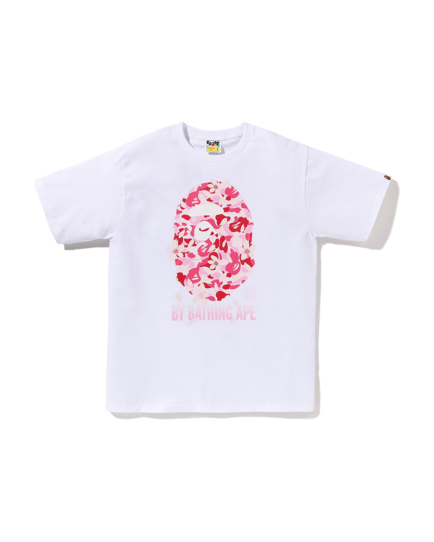 A BATHING APE® Abc Sakura Camo by Bathing Ape Tee | Bape official