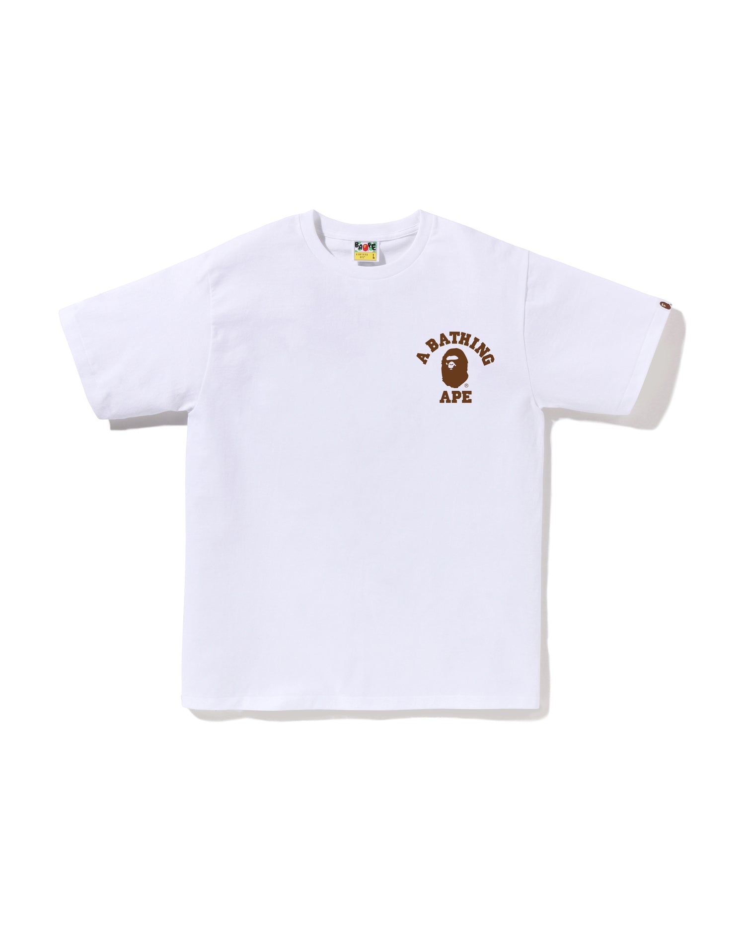 A BATHING APE® 1st Camo College Ats Tee | Bape official