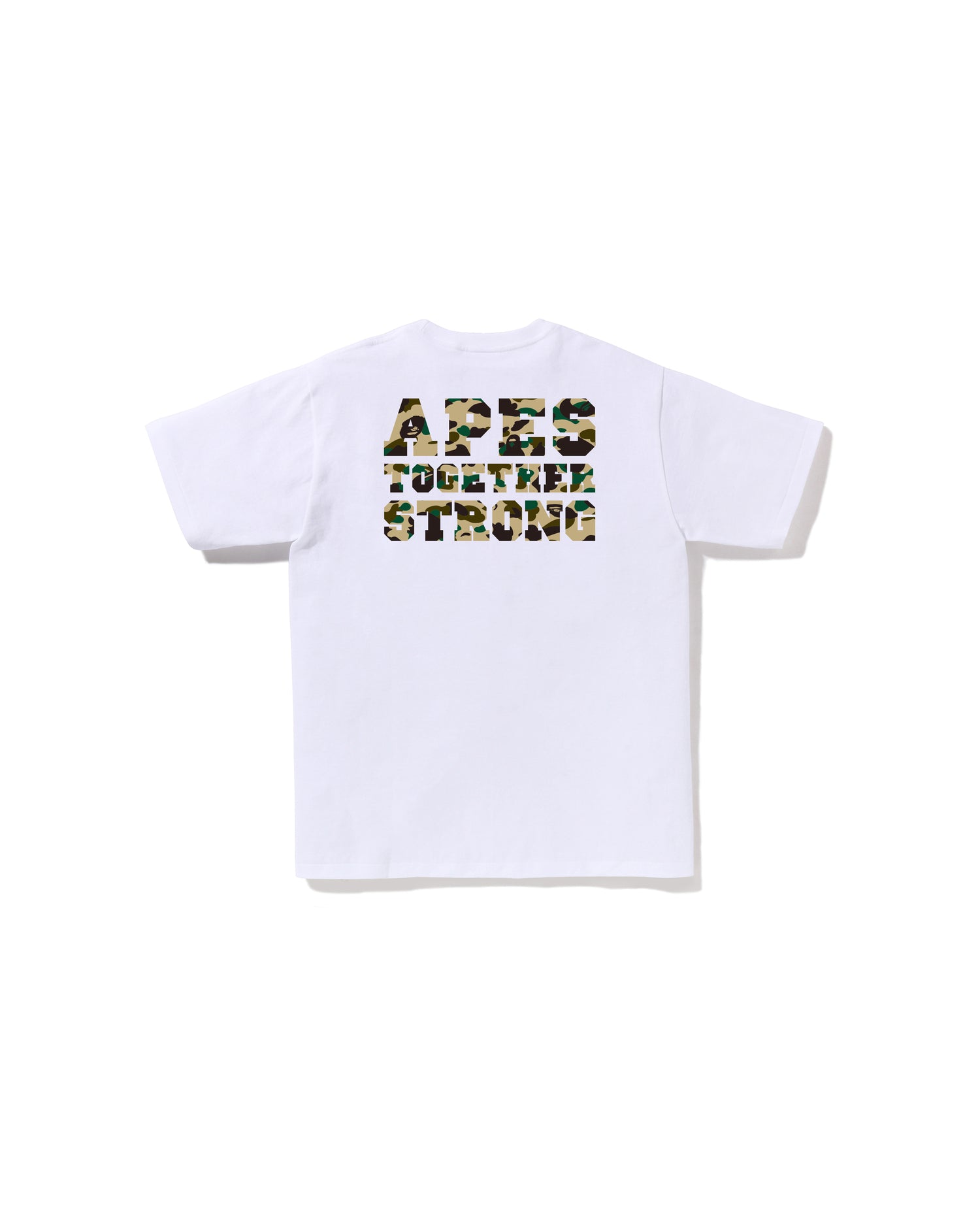 A BATHING APE® 1st Camo College Ats Tee | Bape official