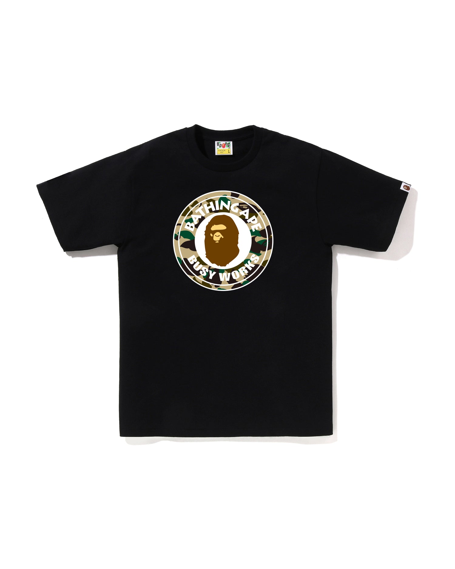 A BATHING APE® 1st Camo Busy Works Tee | Bape official website