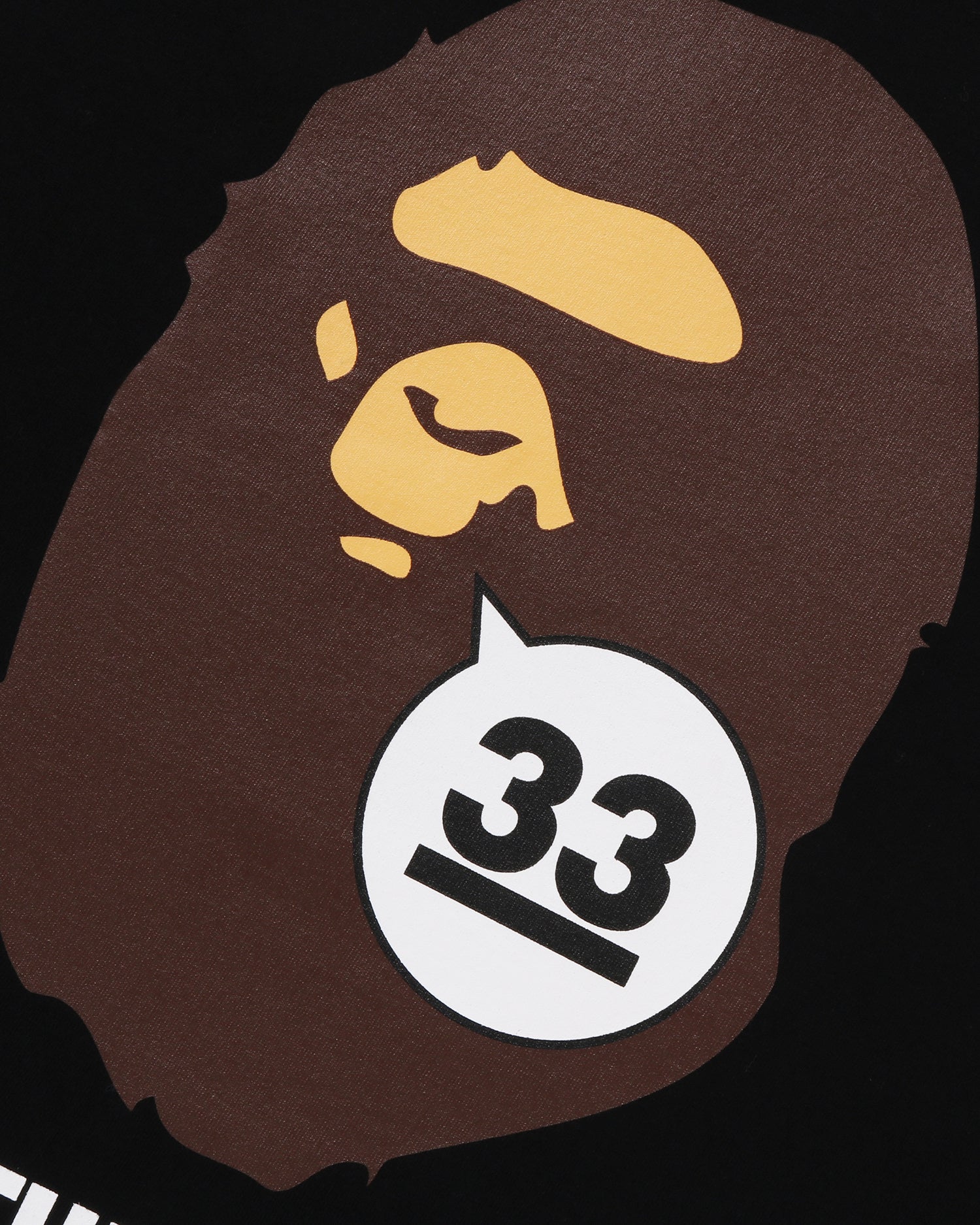 A BATHING APE® A Bathing Ape 33rd Anniv. Ape Head Tee | Bape