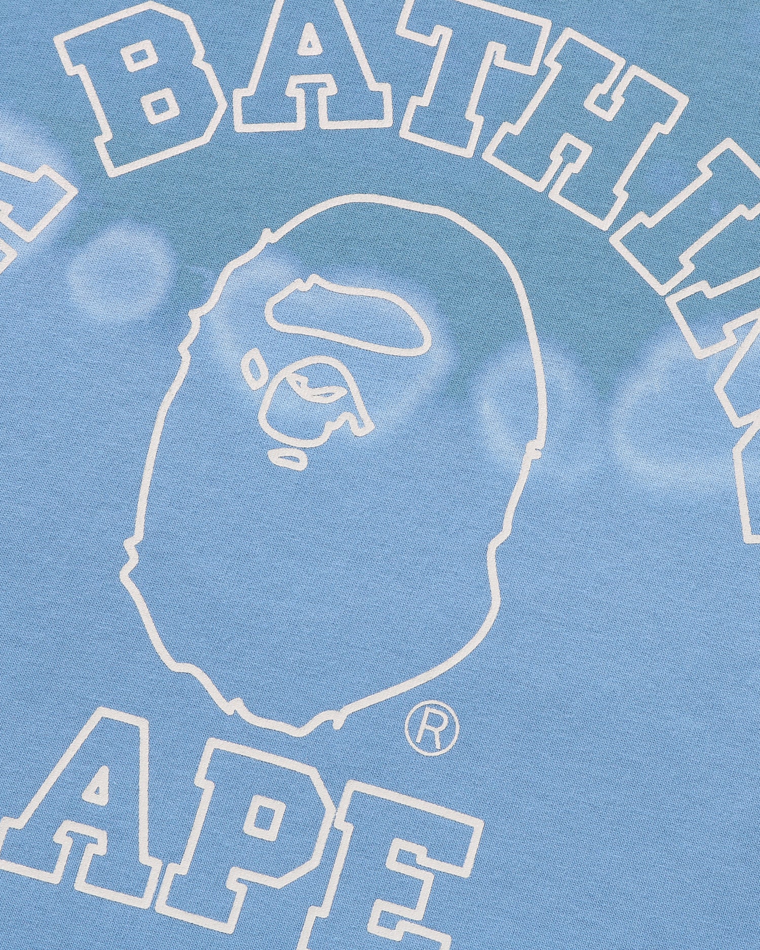 A BATHING APE® Hand Dye College Relaxed Fit Tee | Bape