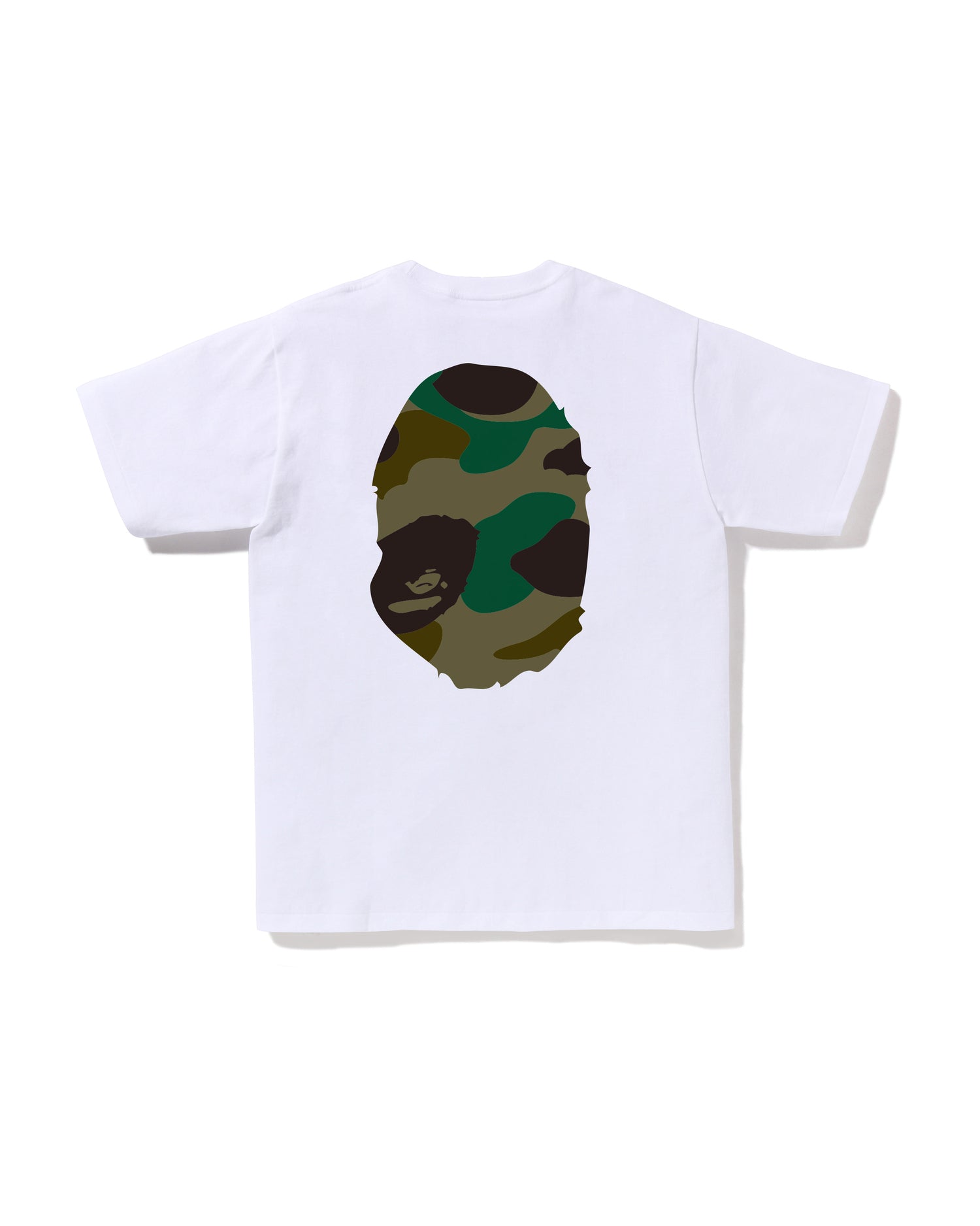 A BATHING APE® Giant 1st Camo Big Ape Head Tee | Bape