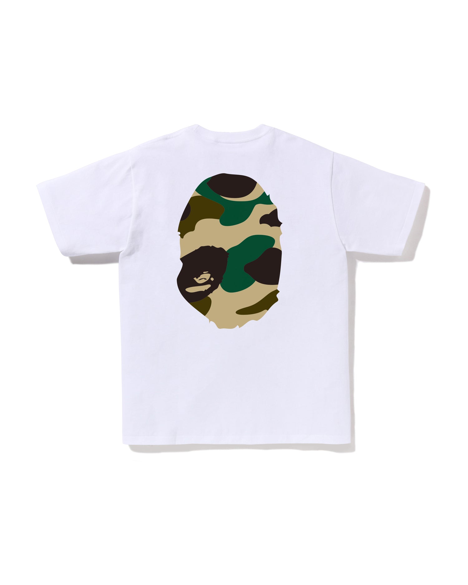A BATHING APE® Giant 1st Camo Big Ape Head Tee | Bape