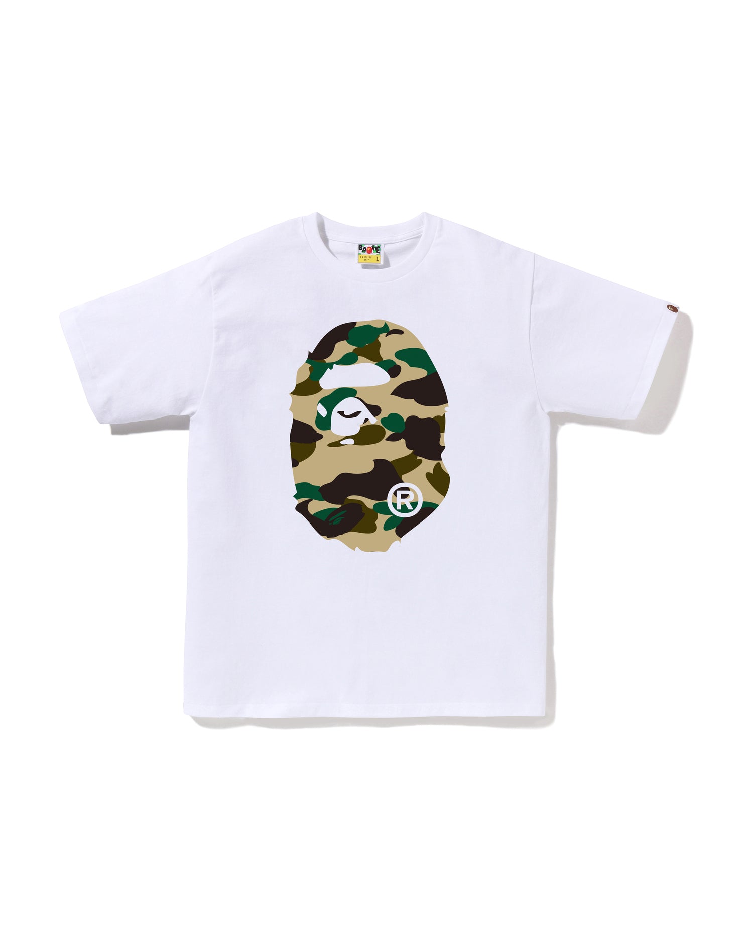 A BATHING APE® 1st Camo Big Ape Head Tee | Bape official website