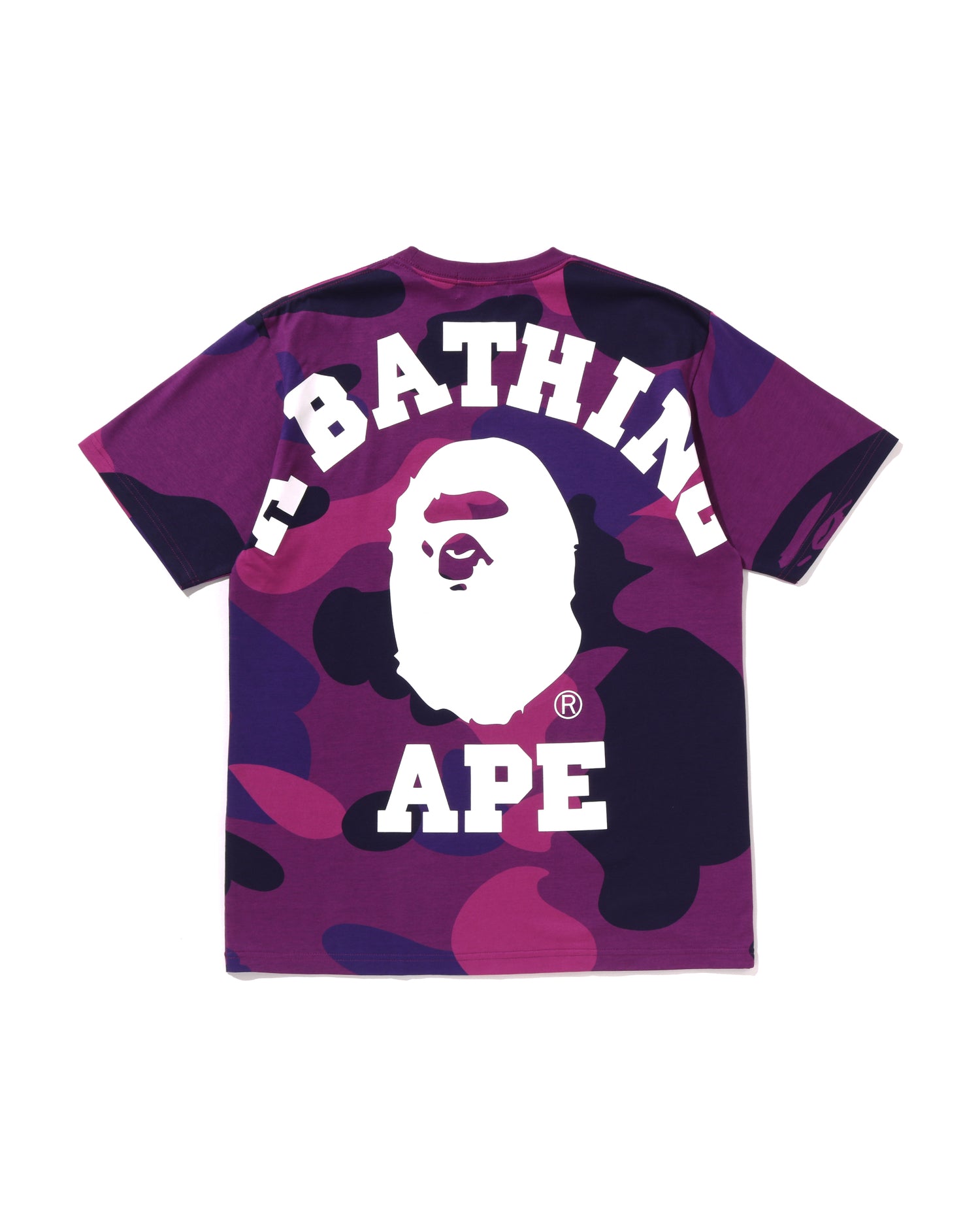 A BATHING APE バケハ A BATHING APE® Color Camo Shark Tee | Bape official website