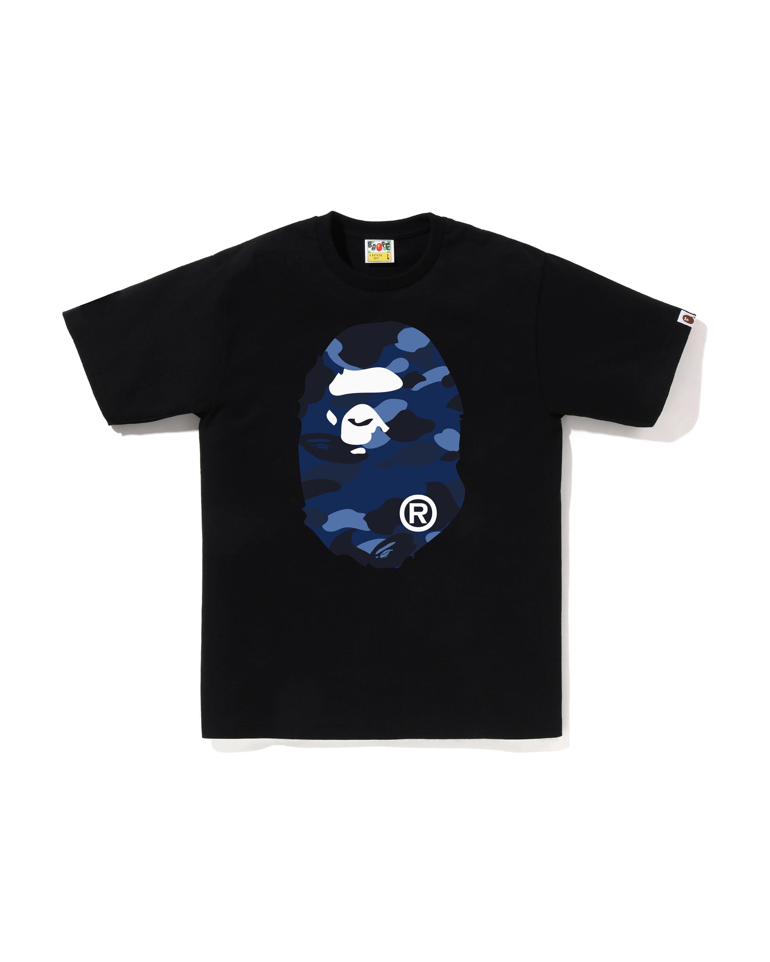 A BATHING APE® Color Camo Big Ape Head Tee | Bape official