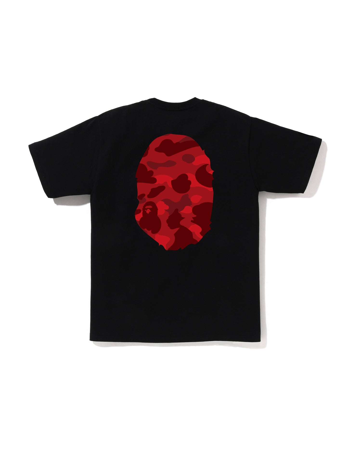 A BATHING APE® Color Camo Big Ape Head Tee | Bape official