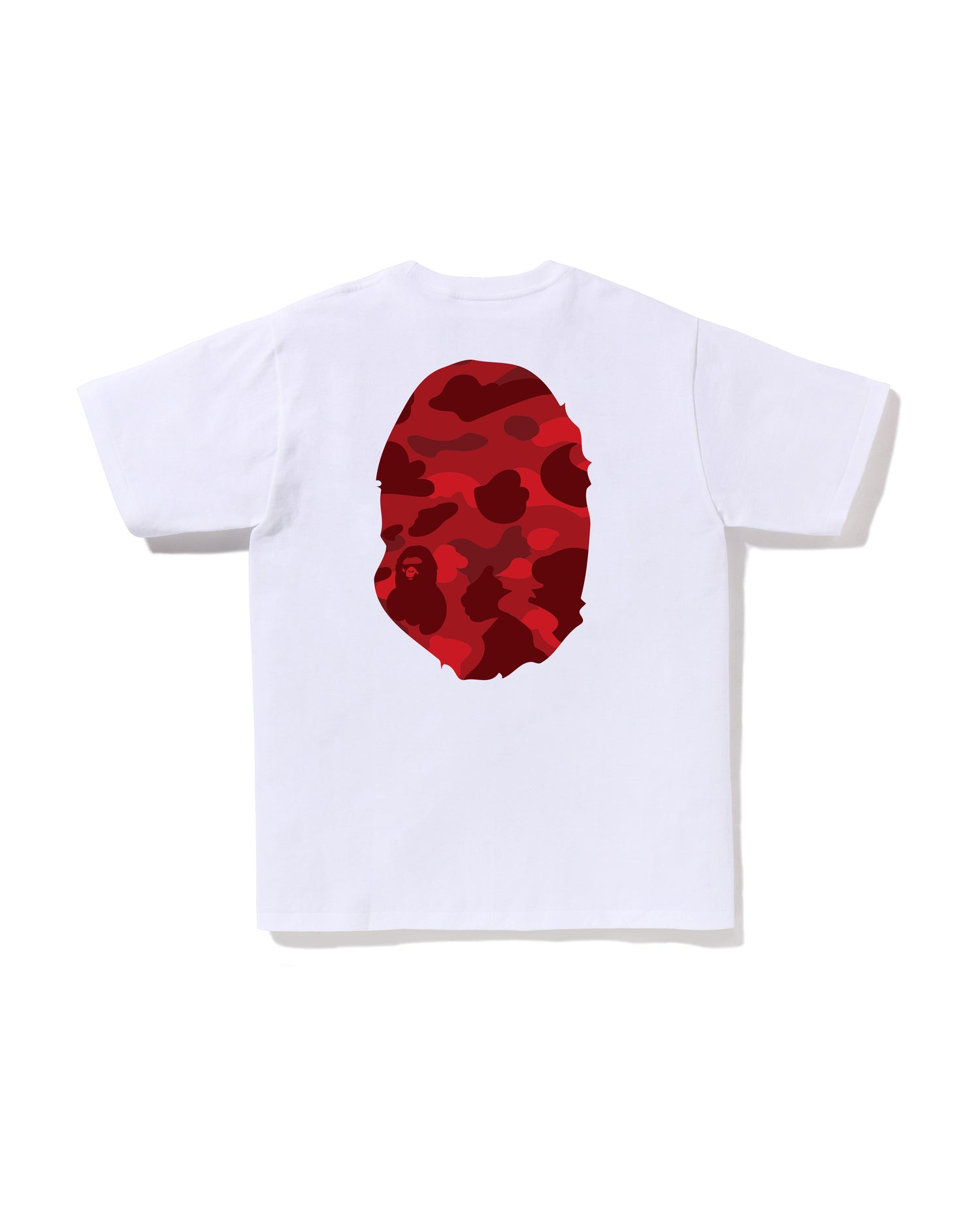 A BATHING APE® Color Camo Big Ape Head Tee | Bape official