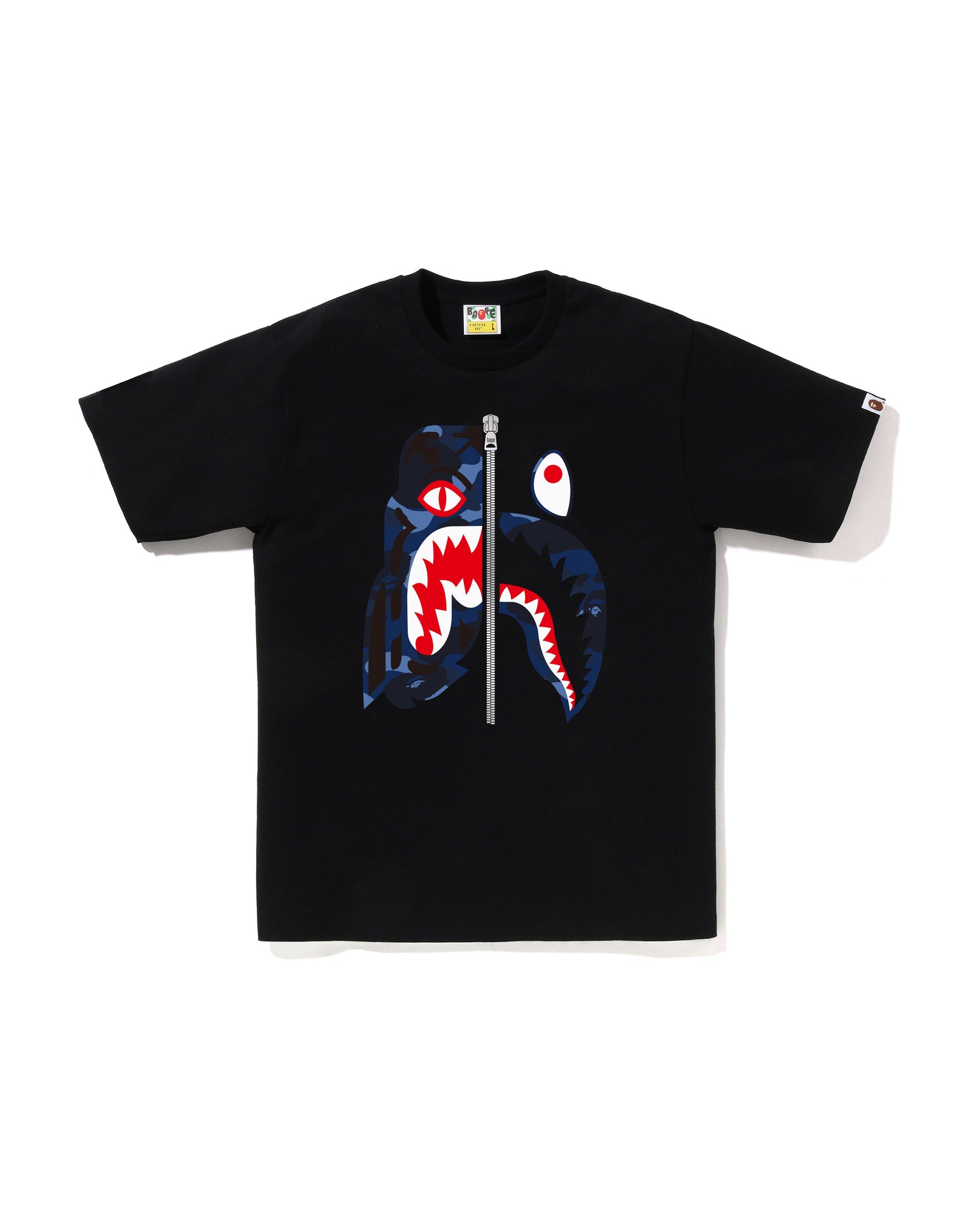 BAPE シャーク Tシャツ A BATHING APE® Color Camo Tiger Shark Tee | Bape official website
