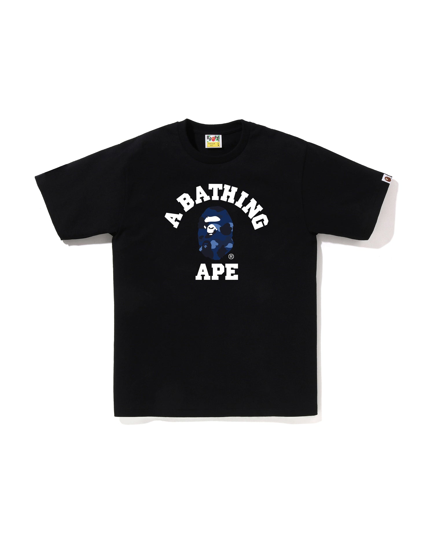 A BATHING APE® Color Camo College Tee | Bape official website