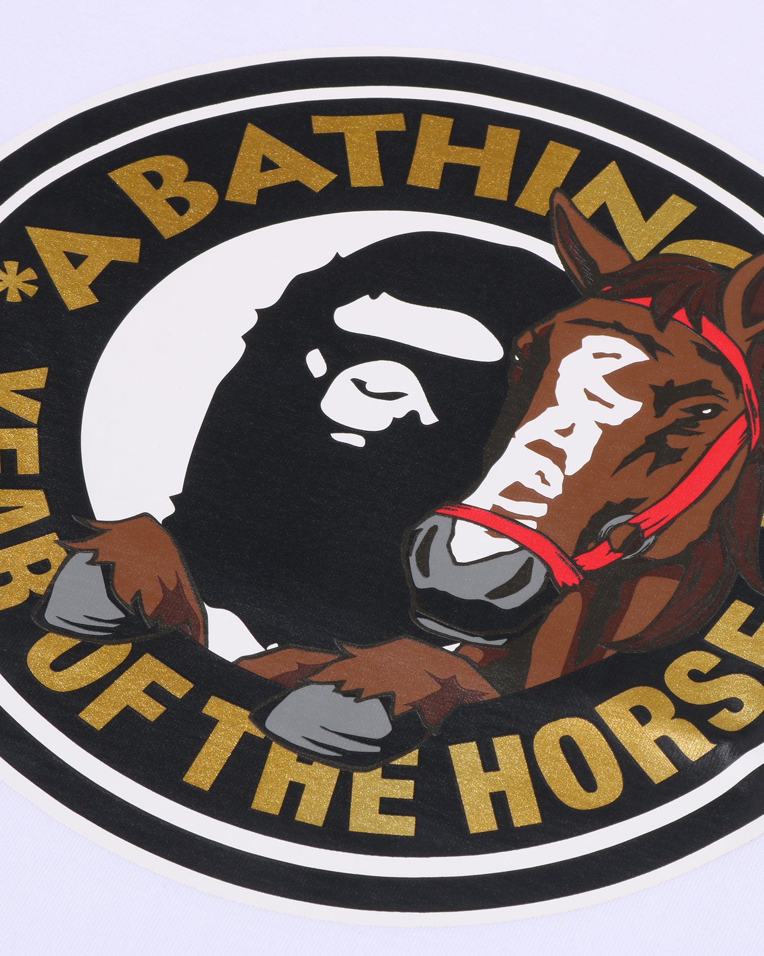 A BATHING APE® Year of the Horse Tee | Bape official website – INT