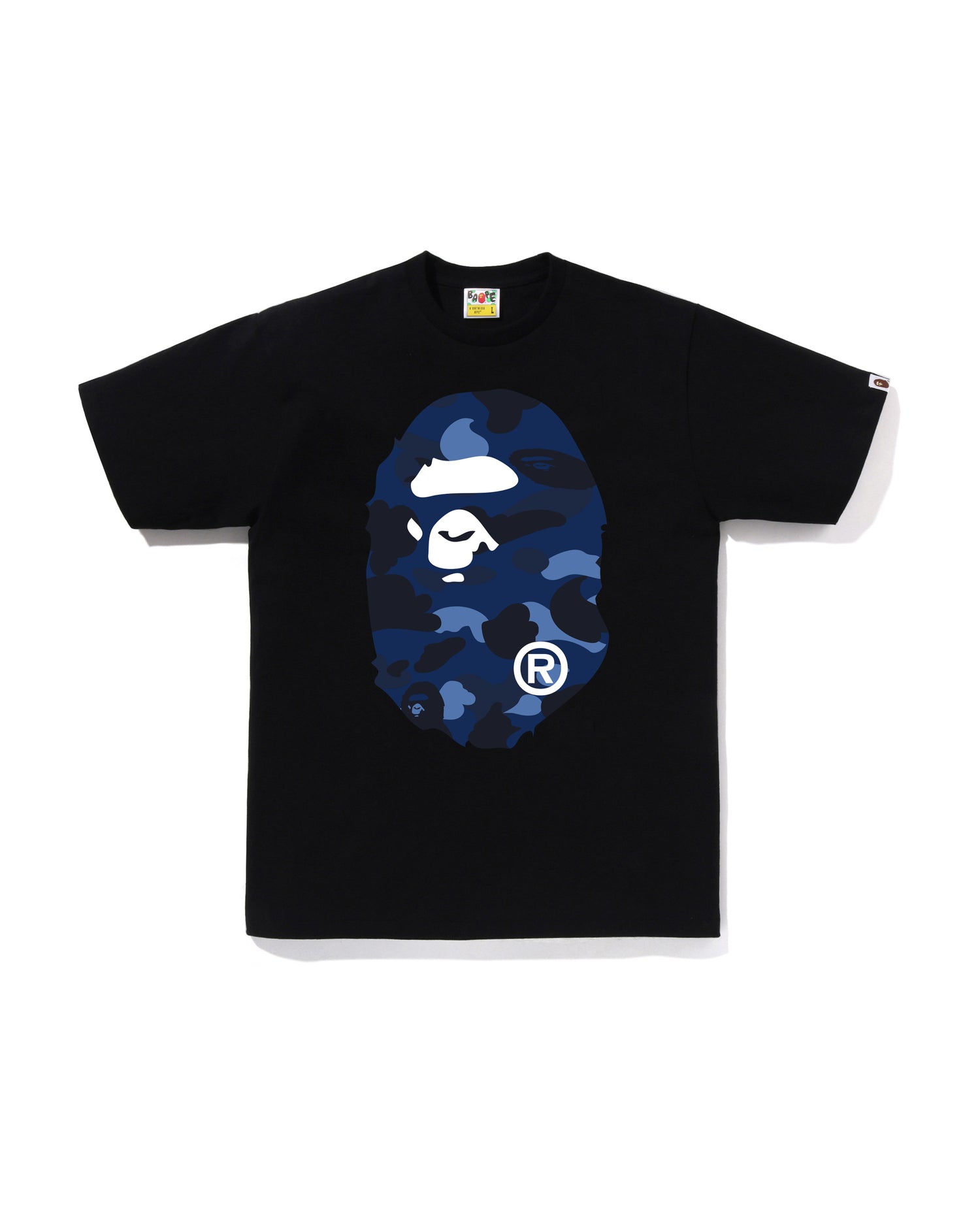 A BATHING APE® Color Camo Big Ape Head Tee | Bape official website