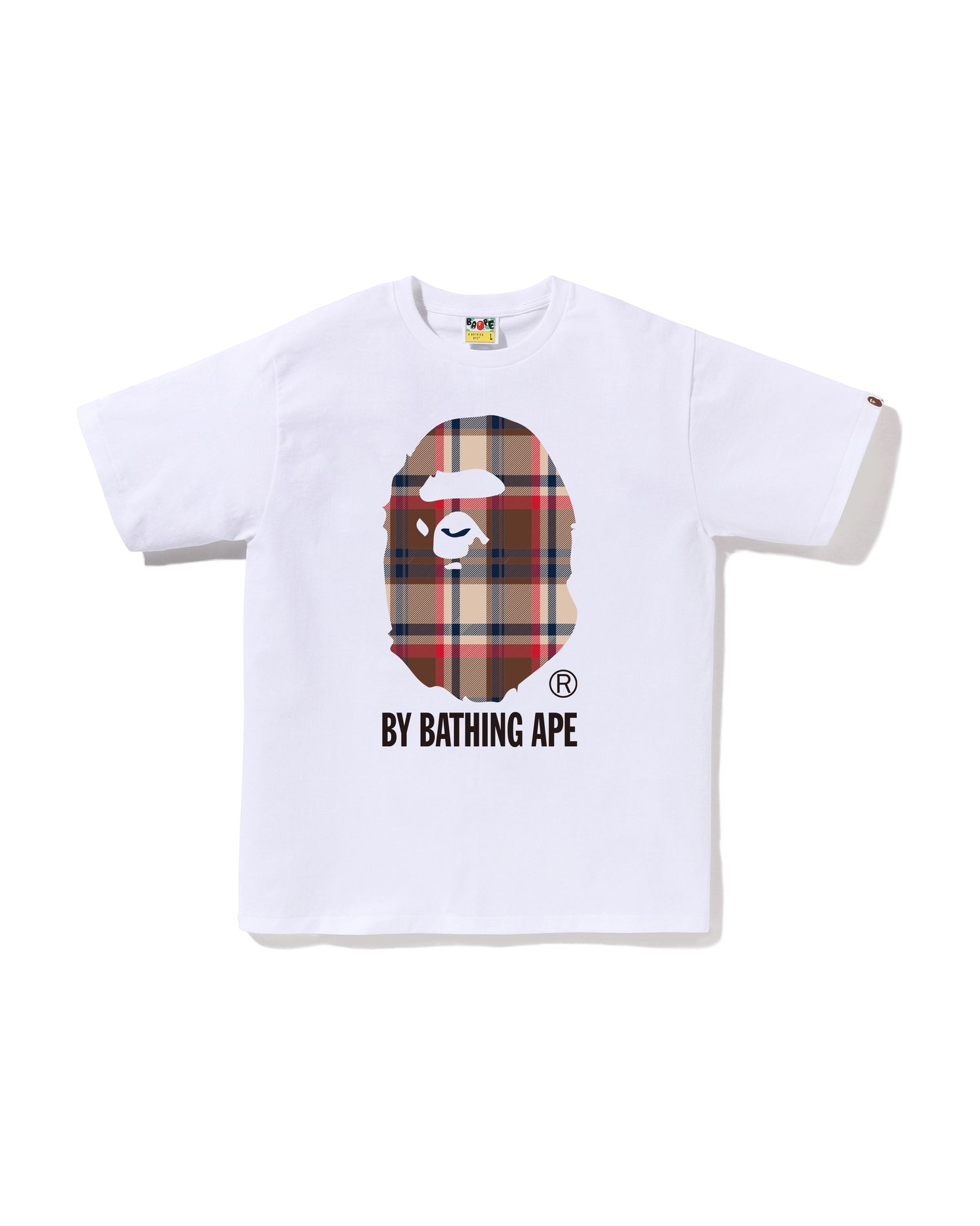 A BATHING APE® BAPE Check By Bathing Ape Tee | Bape official
