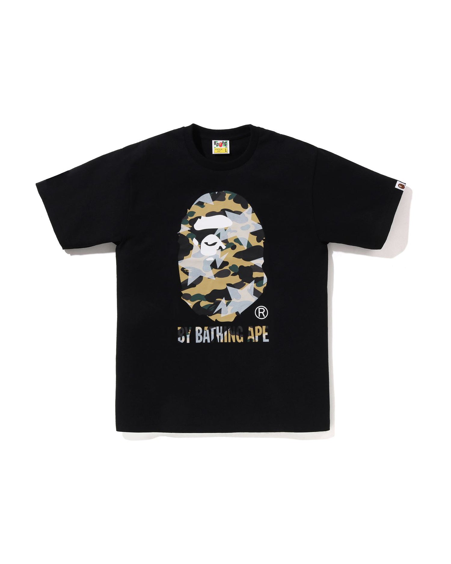 トップス 226 BAPE Star Print Polo Black Brown L BAPE X Lacoste Embroidered Logo Polo Shirt Black Men's - SS15 - US