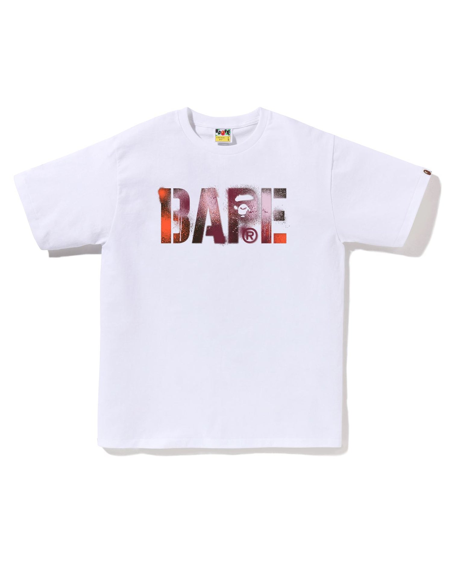 A BATHING APE® Map Camo Stencil BAPE Logo Tee | Bape