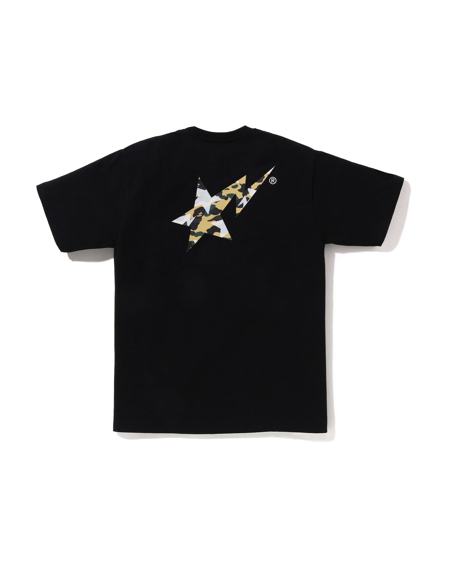 A BATHING APE 星柄ポロシャツ 黒 Mens BAPE AUTHENTIC A Bathing Ape Shark Print Black Polo Shirt