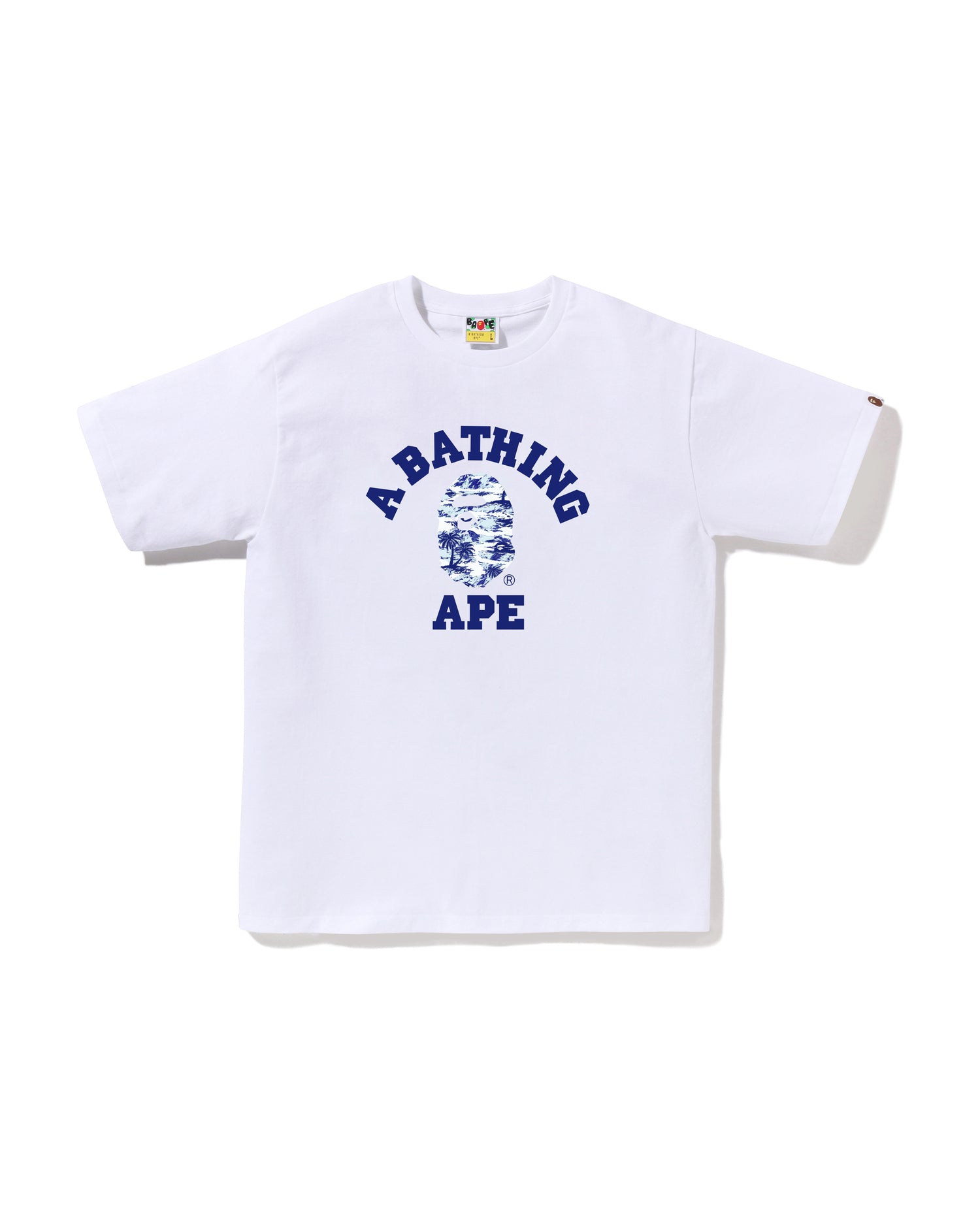 今話題のアイテムを APE® BATHING A Palm official Bape | Tee College Camo Tree トップス
