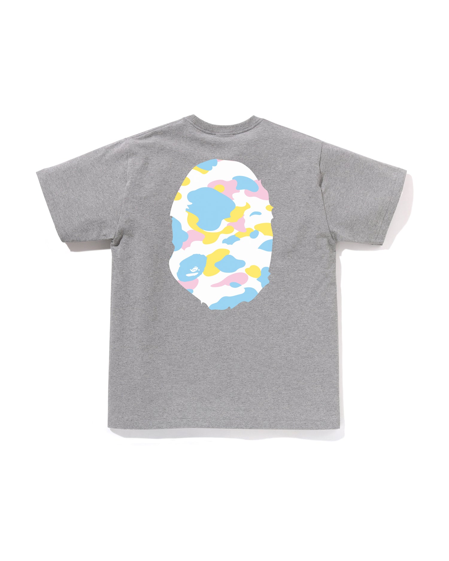 A BATHING APE® New Multi Camo Big Ape Head Tee | Bape official