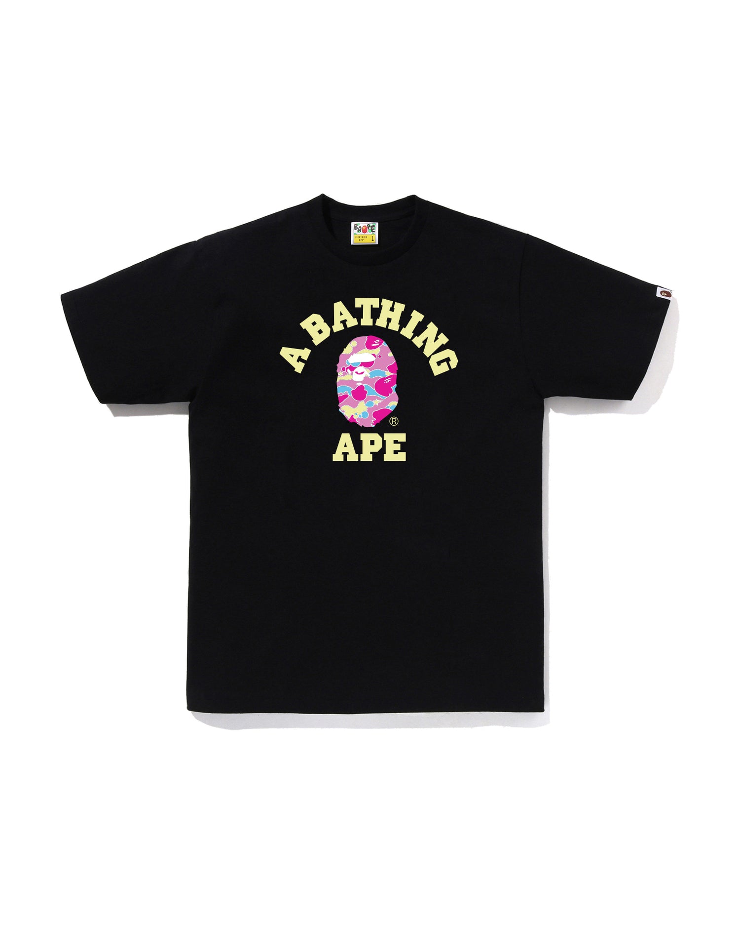A BATHING APE® STA Camo College Tee | Bape official website – INT