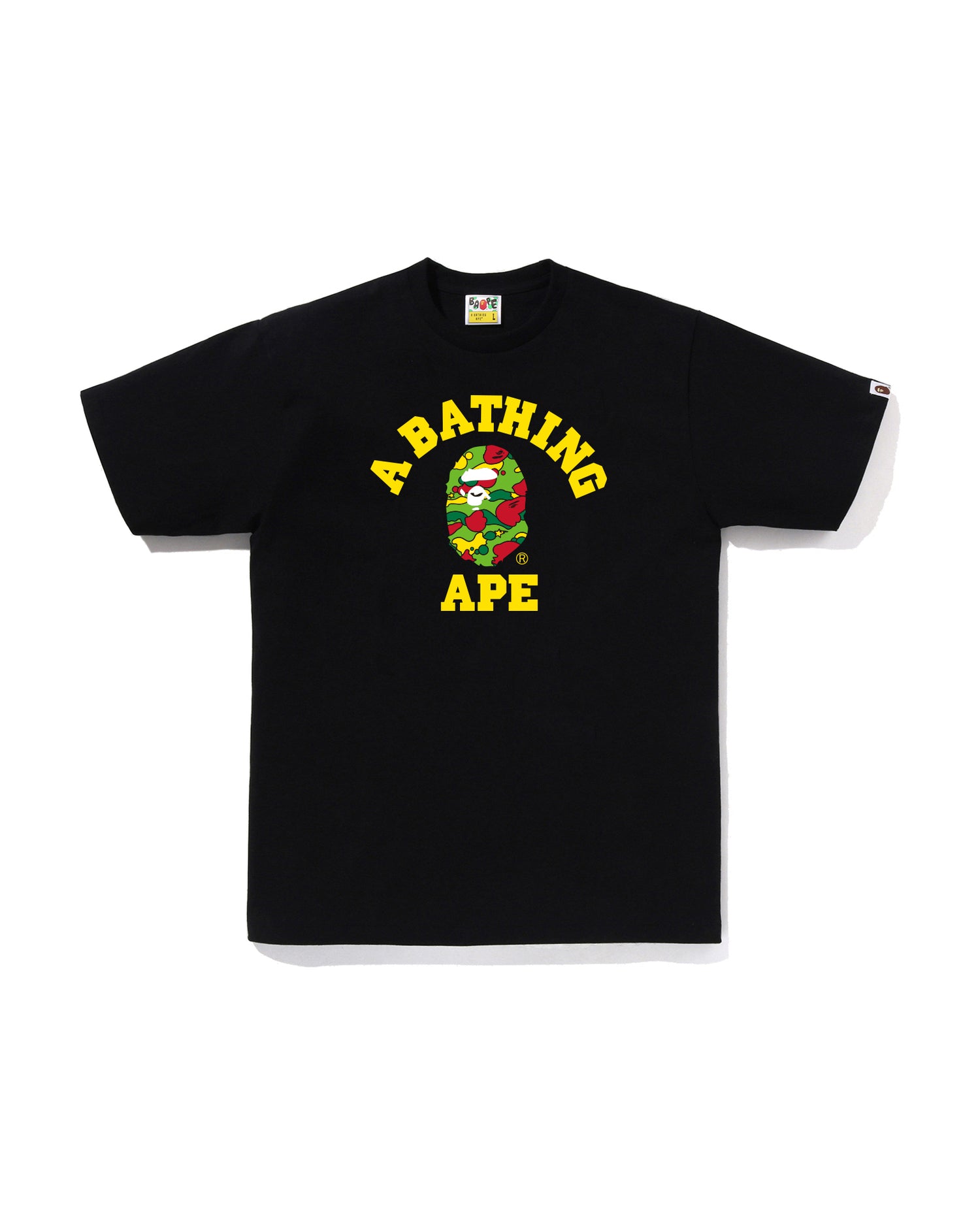 A BATHING APE® STA Camo College Tee | Bape official website – INT