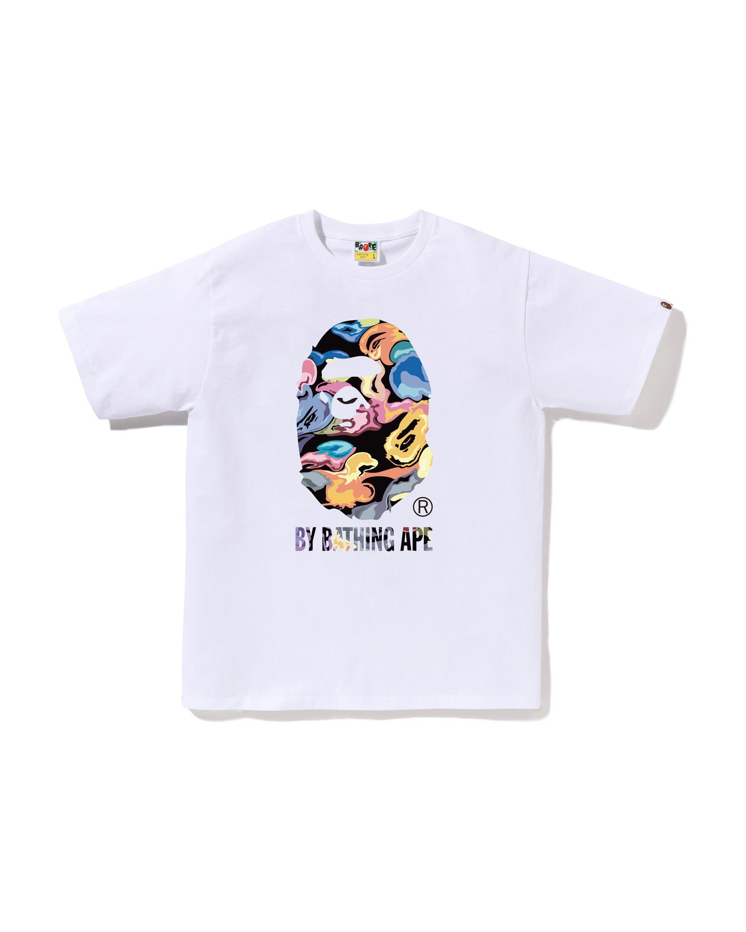 A BATHING APE カモフラ Tシャツ XS A BATHING APE® Abc Camo STA College Tee | Bape official