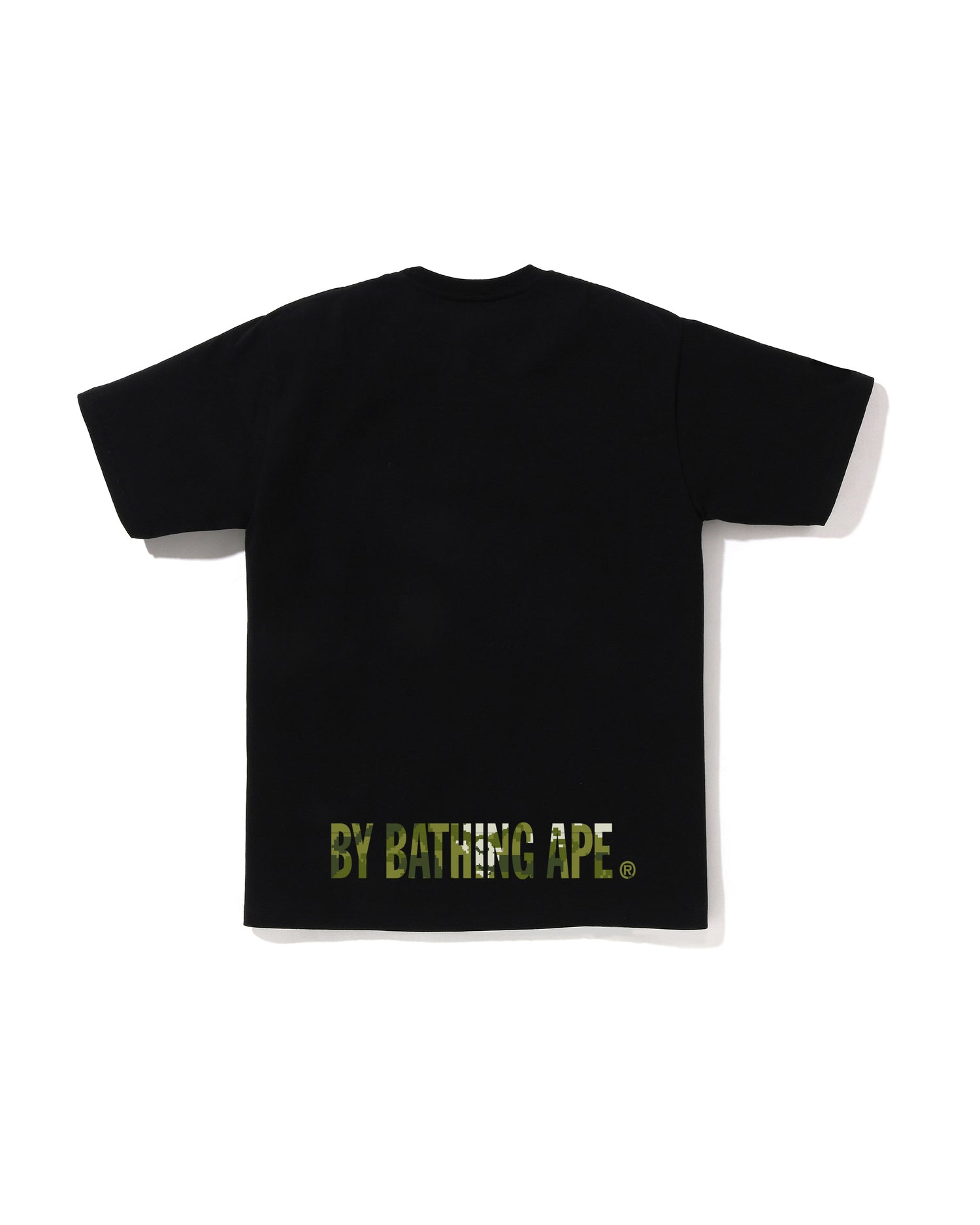 A BATHING APE® Multi Pixel Camo Mad Ape Face Tee | Bape official