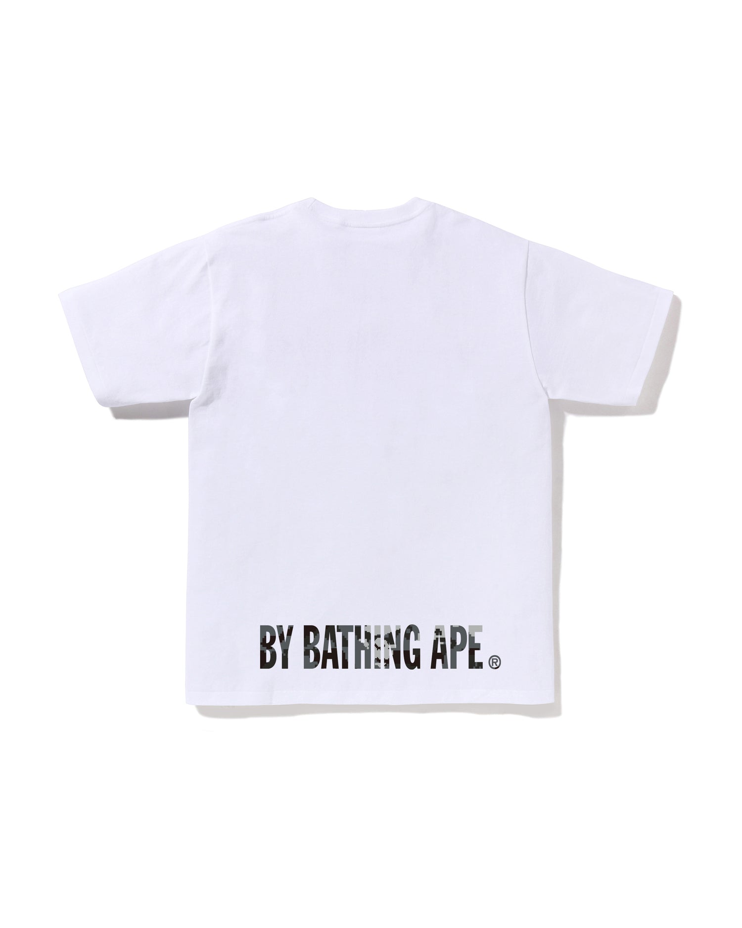 A BATHING APE® Multi Pixel Camo Mad Ape Face Tee | Bape official