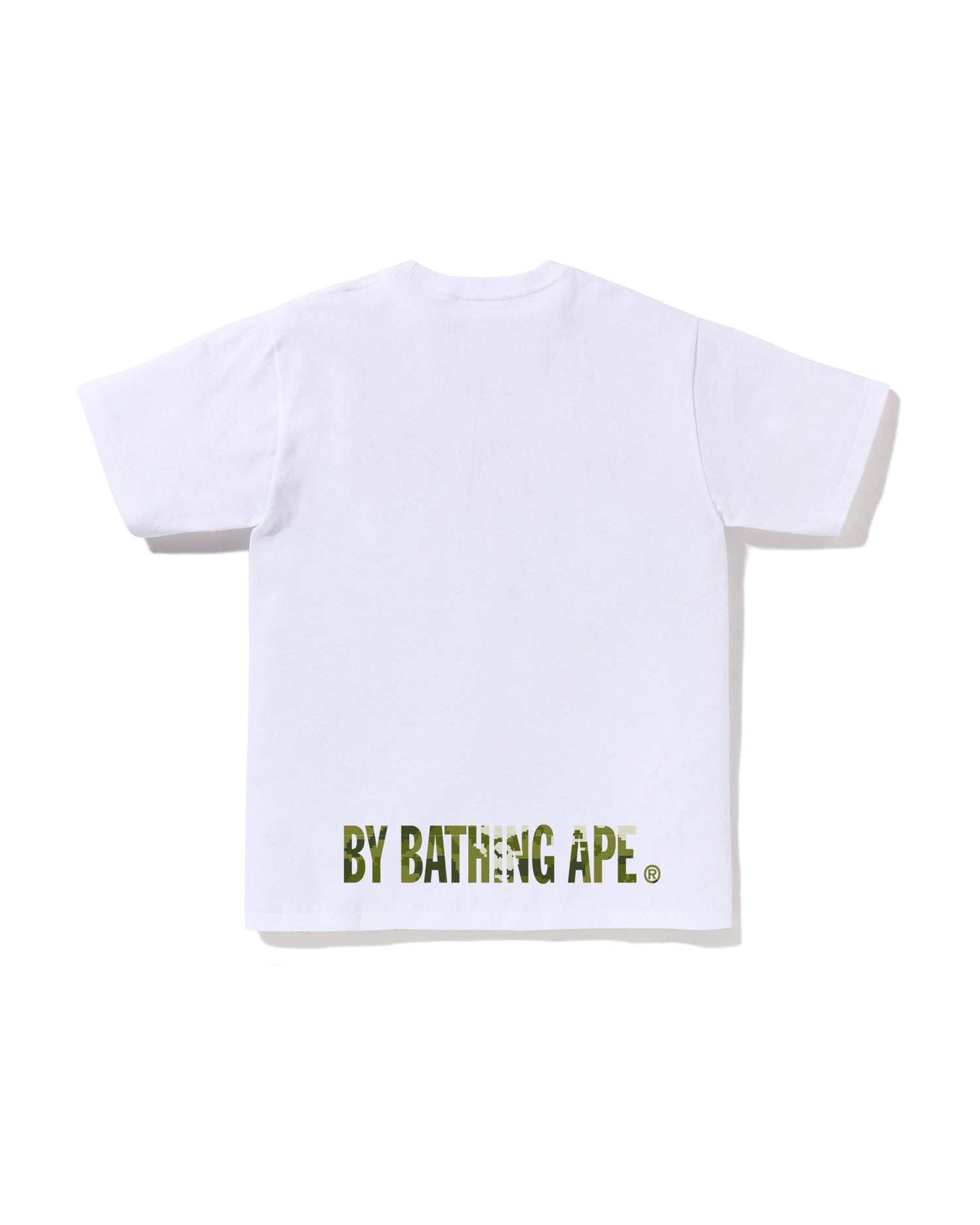 A BATHING APE® Multi Pixel Camo Mad Ape Face Tee | Bape official