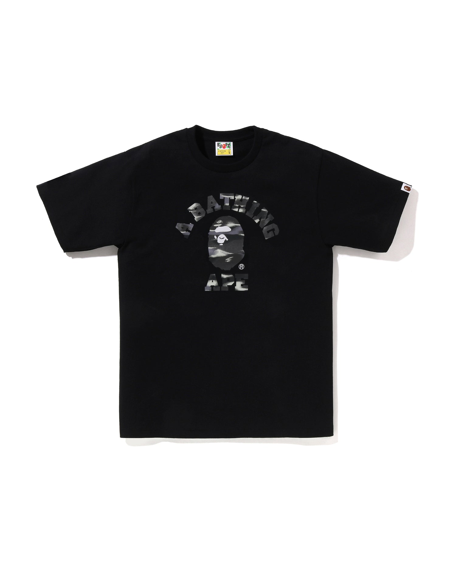 A BATHING APE® Screen Camo College Tee | Bape official website