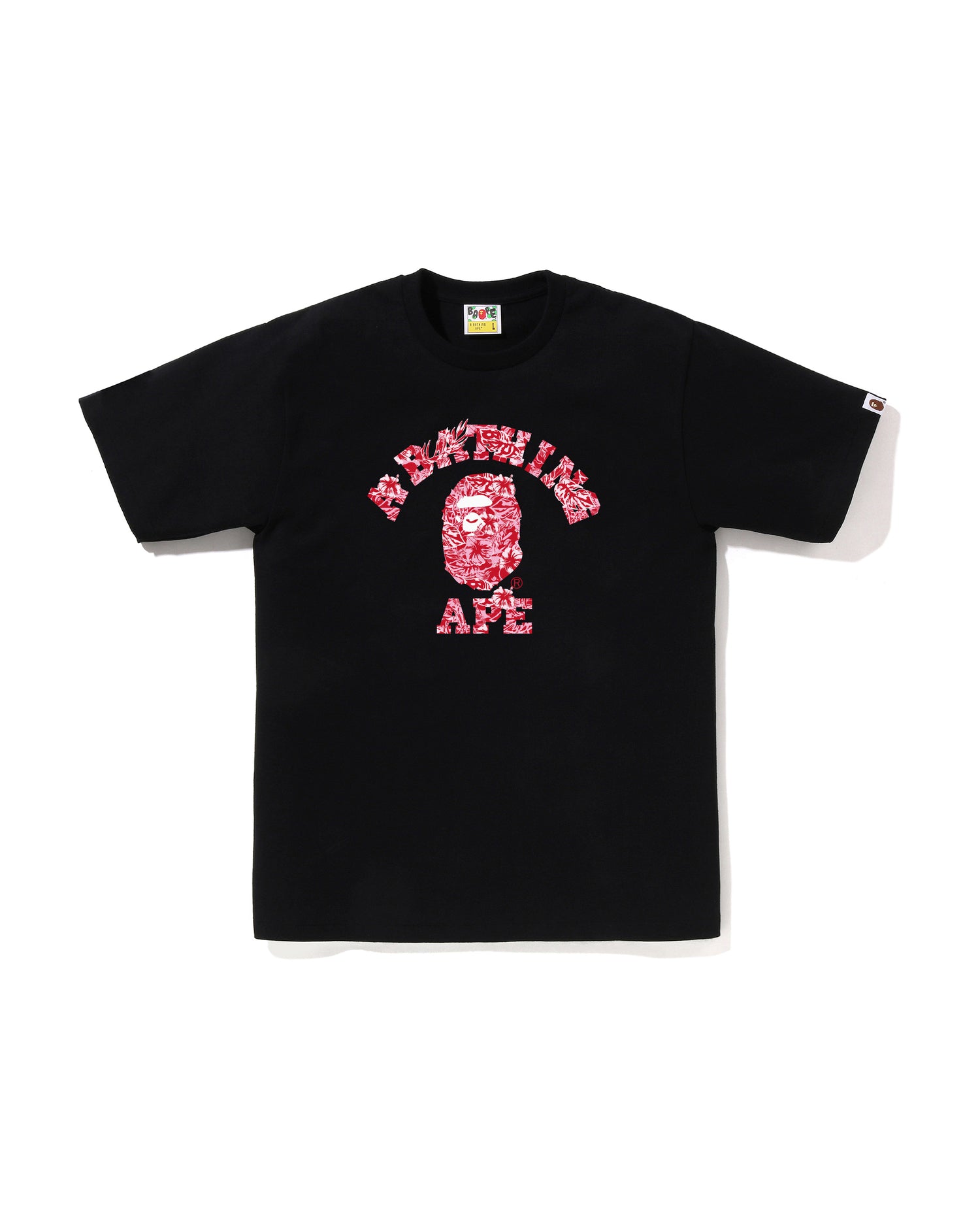 A BATHING APE® Palm Resort Camo College Tee | Bape official