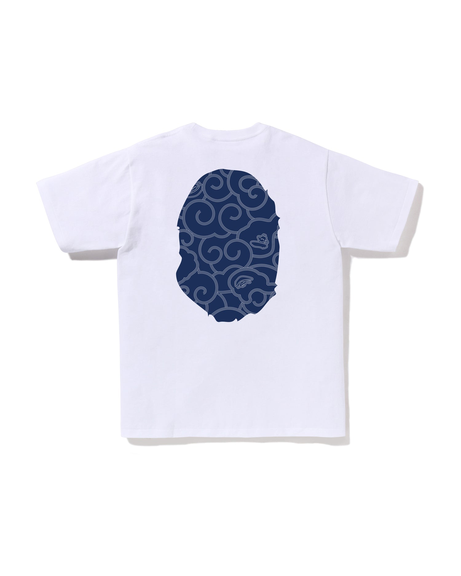 A BATHING APE® Japanese Cloud Camo Big Ape Head Tee | Bape