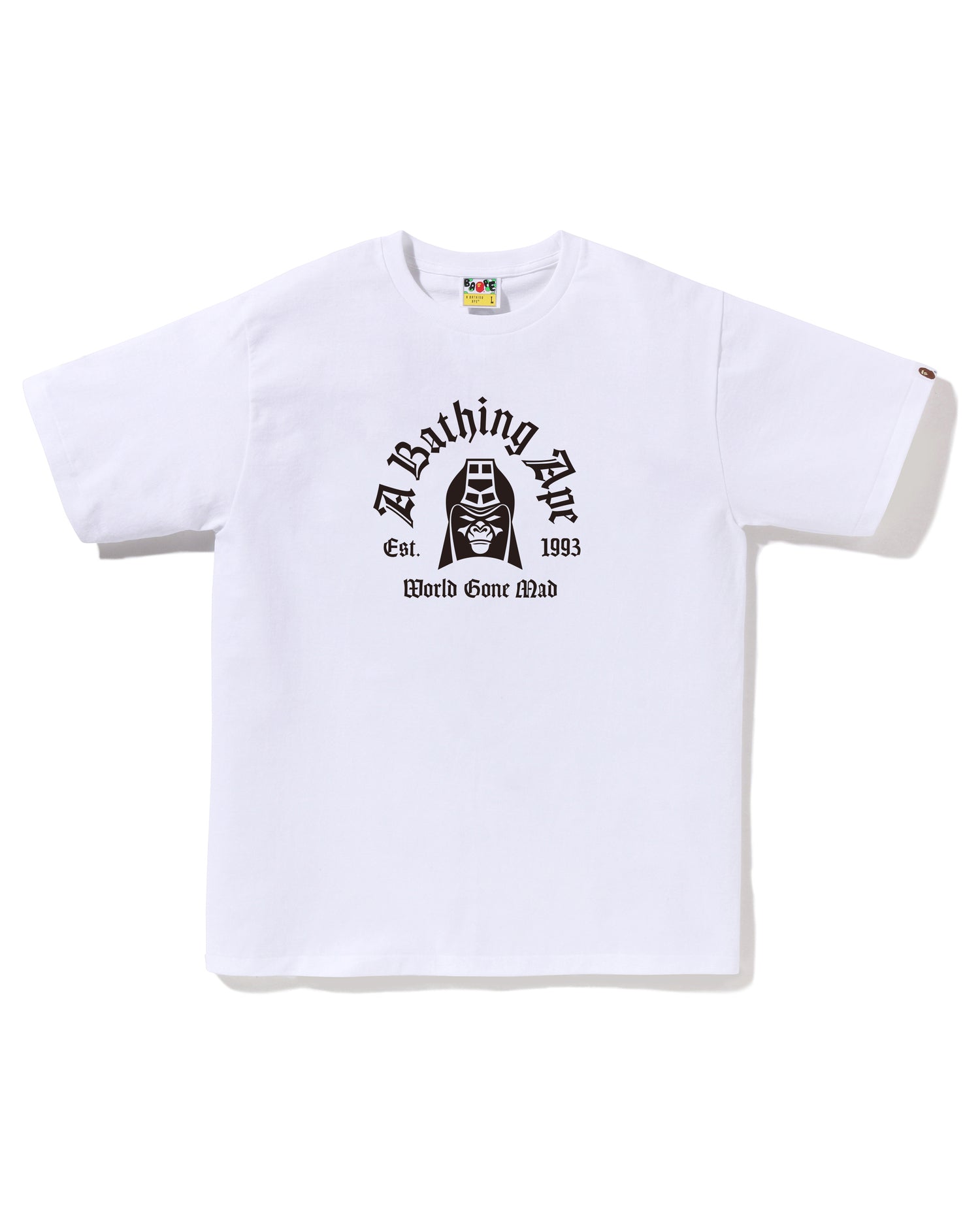 【A BATHING APE】MAD GENERAL COLLEGE TEE /Tシャツ A BATHING APE® Mad General College Tee | Bape official