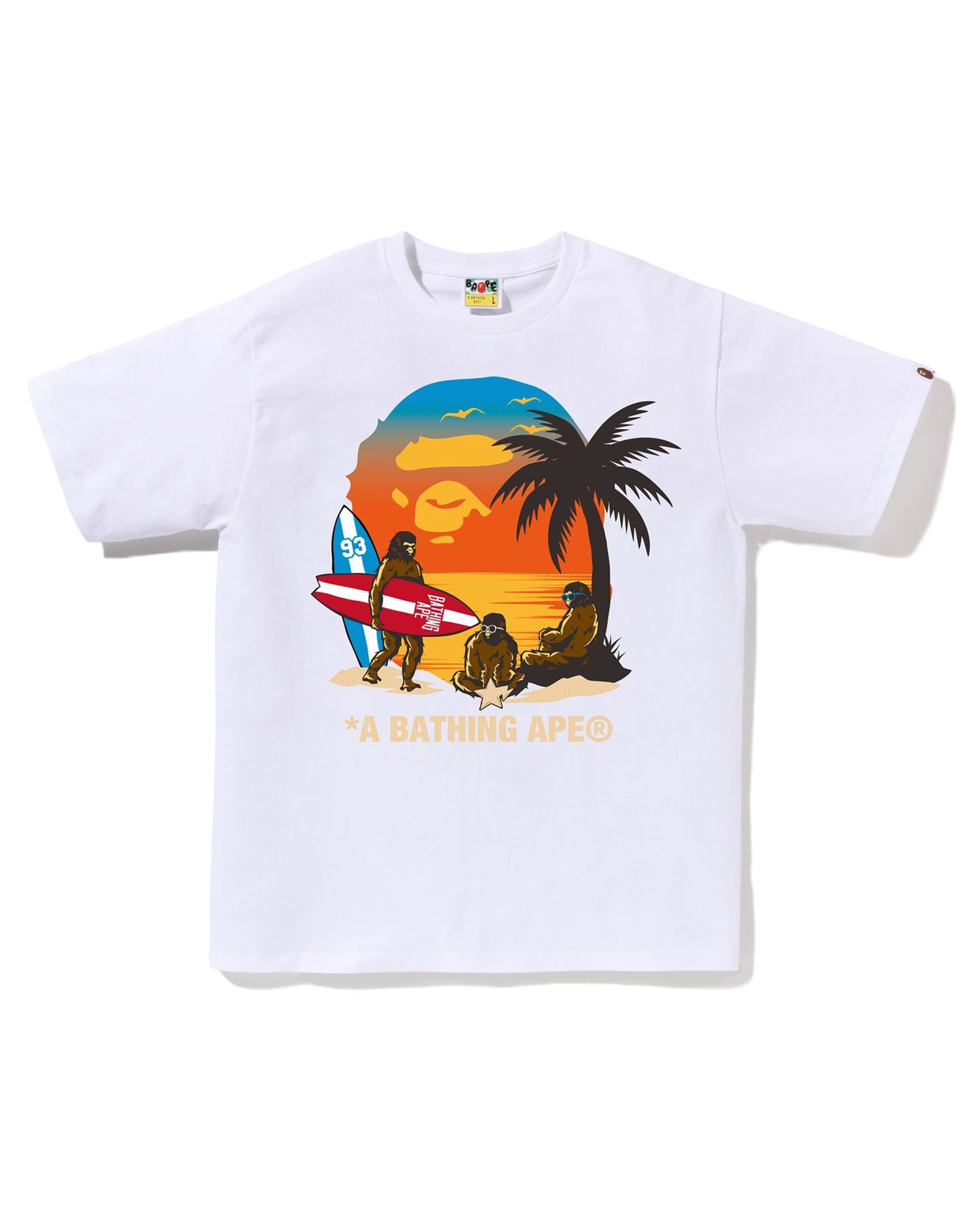 Sunset Beach Ape Head Tee