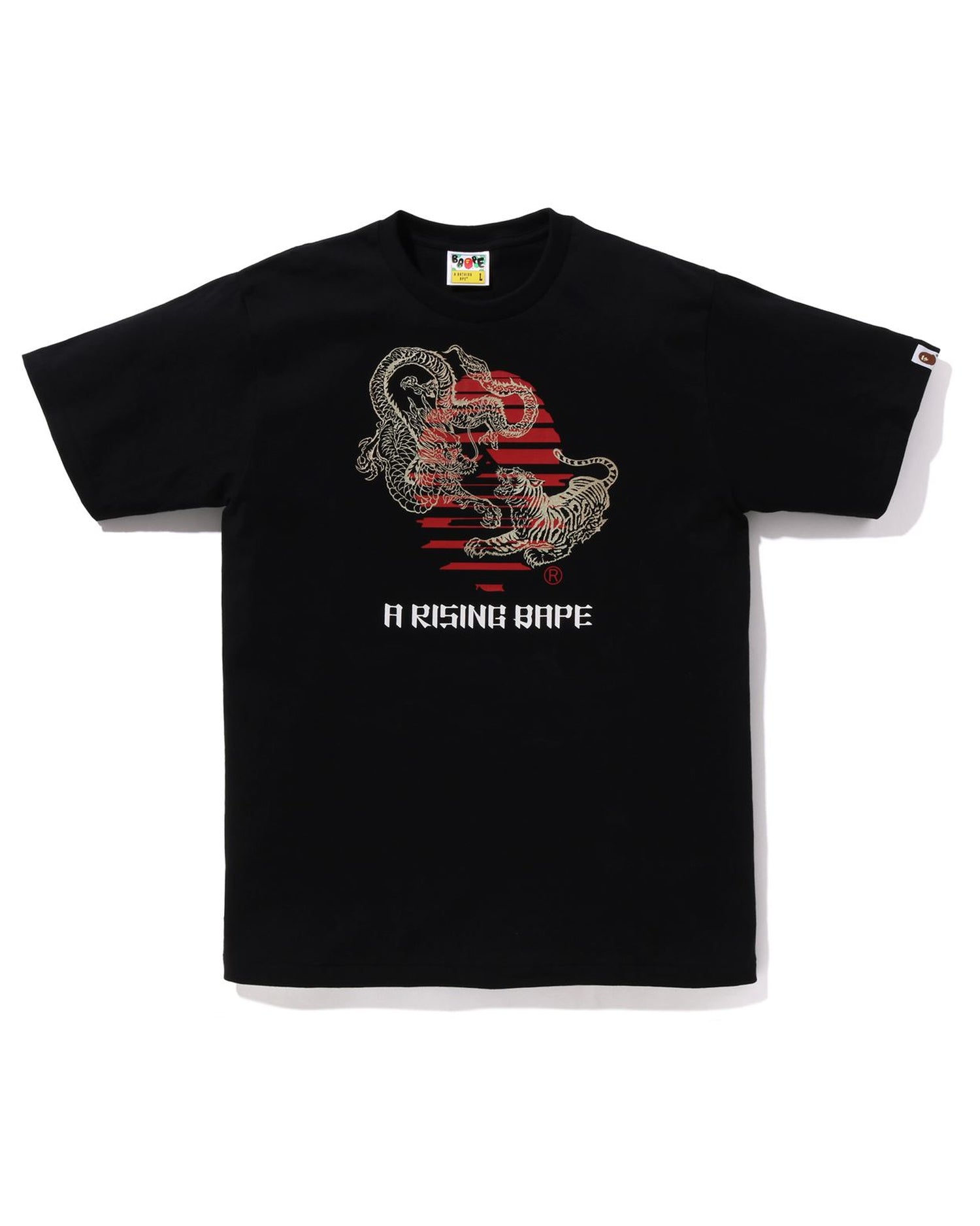 A BATHING APE Tiger and Dragon Ape Head Tee Bape official website INT. BAPE.COM