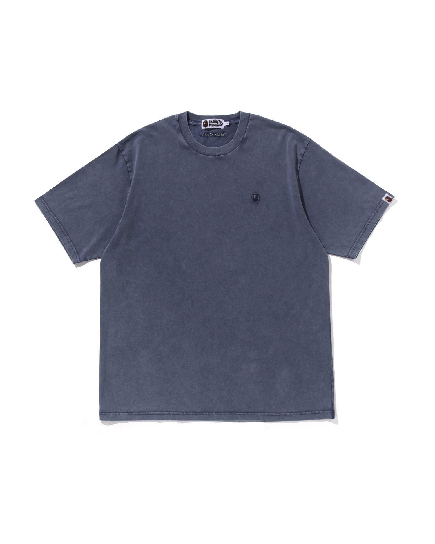 NEW【A BATHING APE】GARMENT DYE ONE POINT RELAXED FIT TEE A BATHING APE Men's GARMENT DYE ONE POINT RELAXED FIT TEE