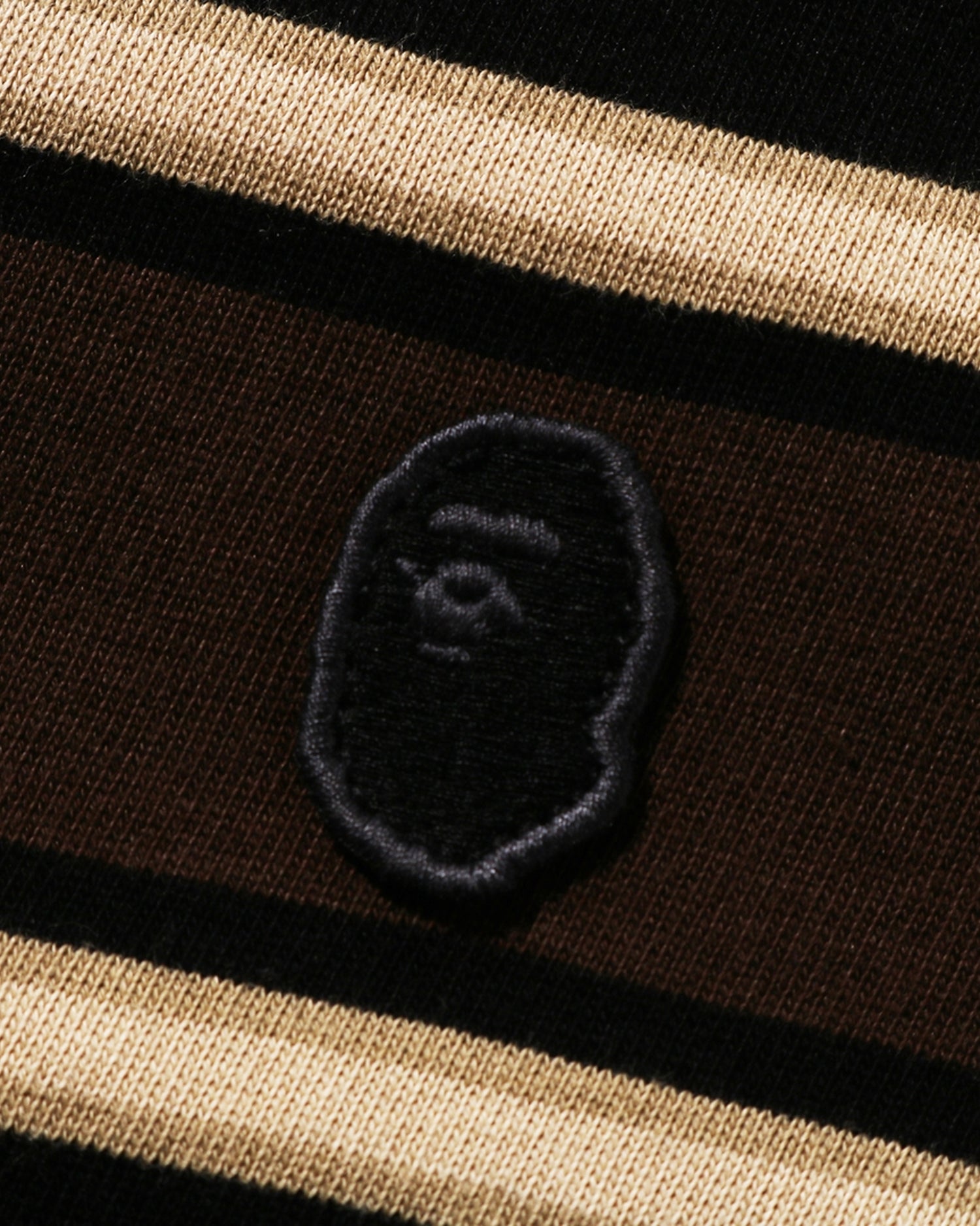 A BATHING APE® One Point Stripe Relaxed Fit Tee | Bape official