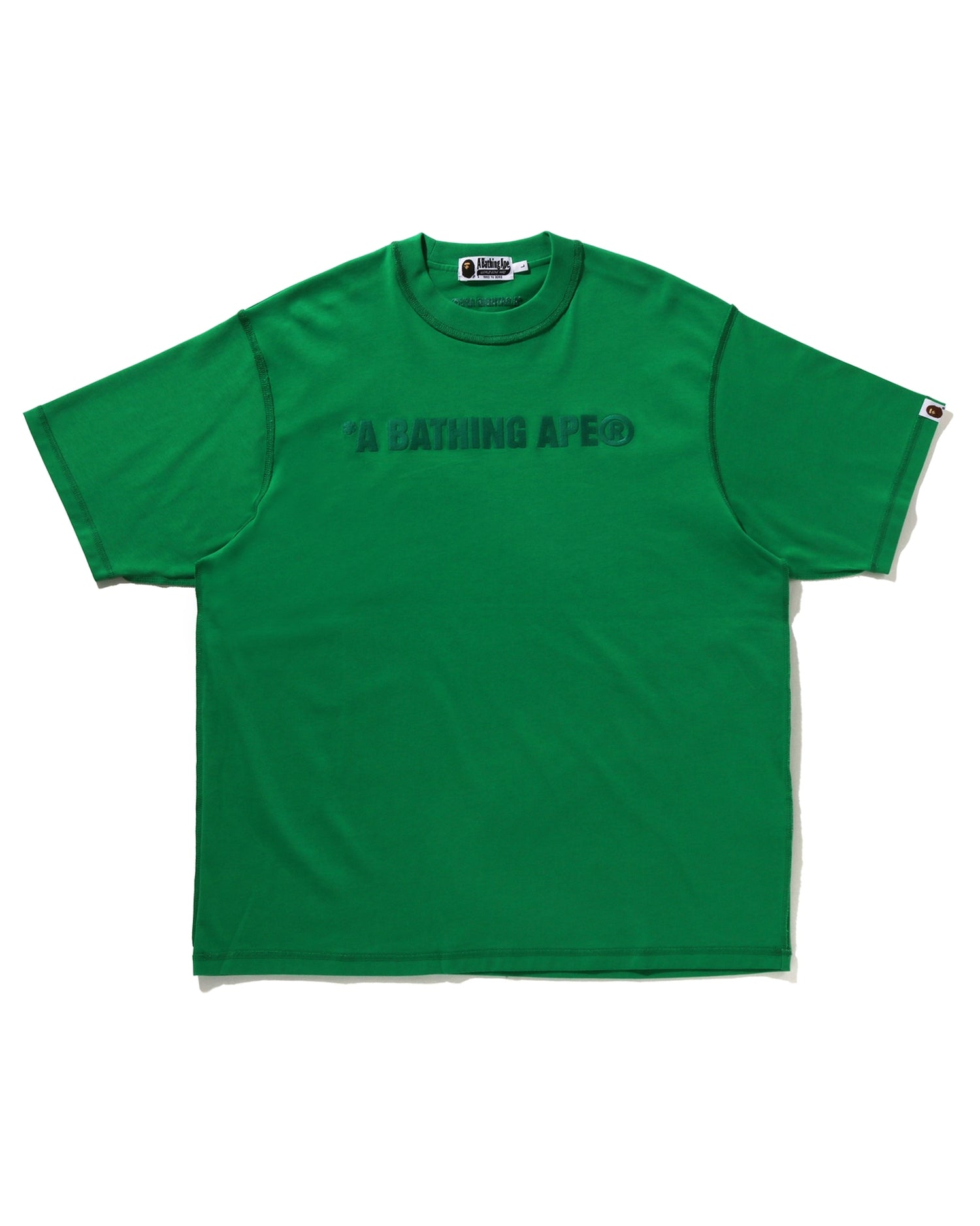 A BATHING APE® Bathing Ape Logo Relaxed Fit Inside Out Tee