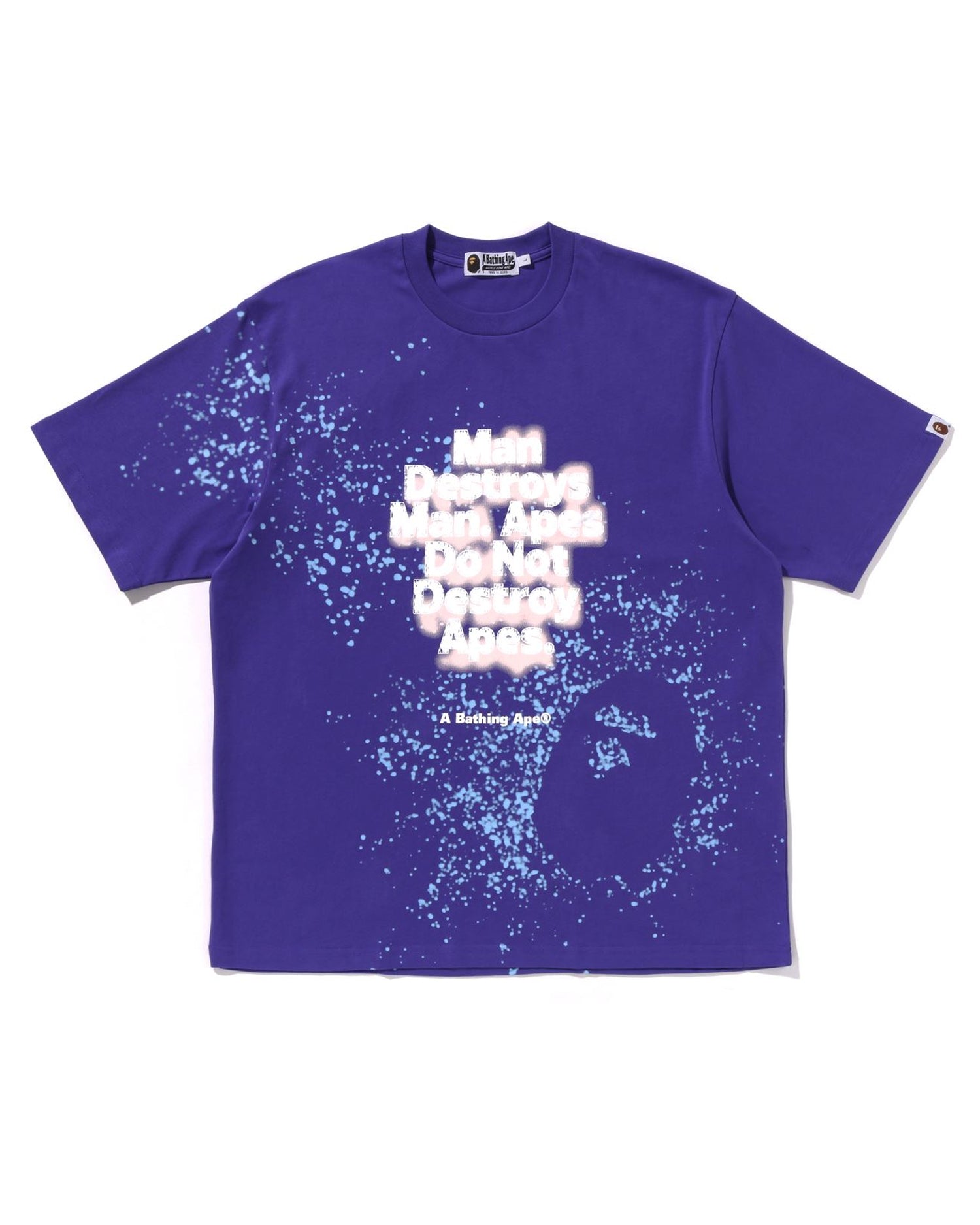 【A BATHING APE】PRINT TEE #3 要在庫確認 A BATHING APE® Kids College Tee | Bape official website