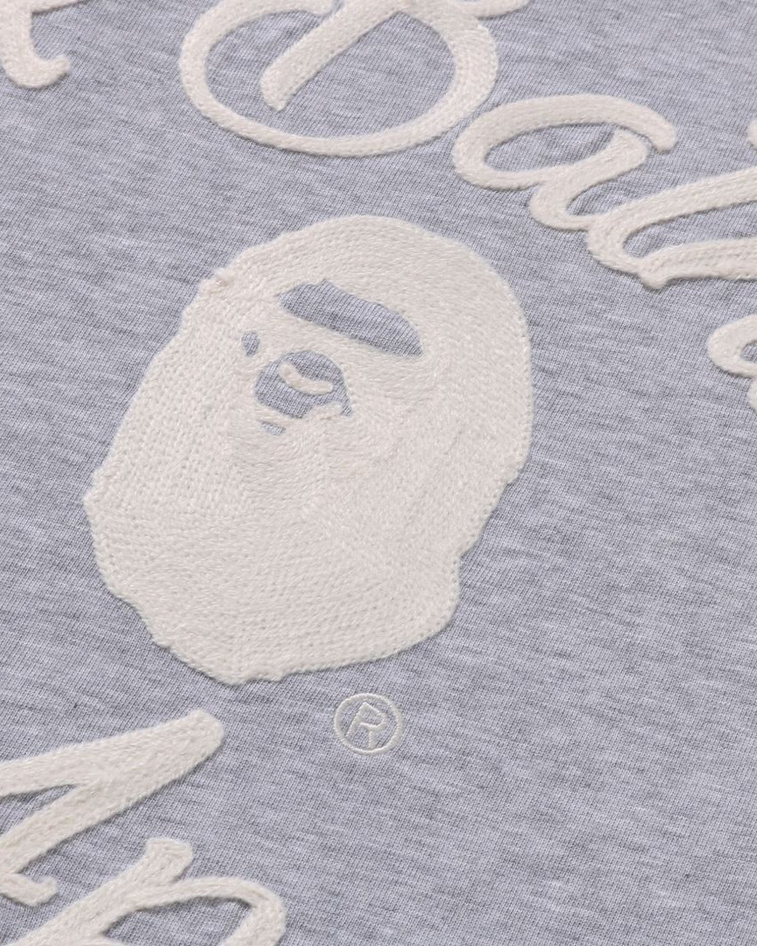 A BATHING APE® Chain Stitch College Relaxed Fit Tee | Bape