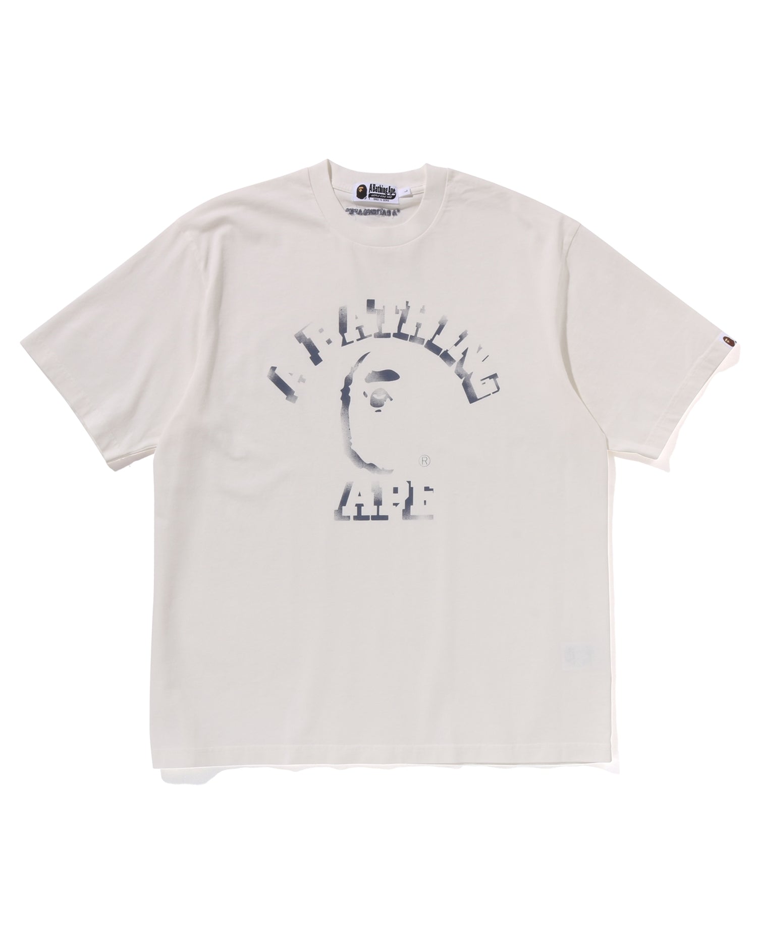 A BATHING APE☆スプレープリント Tシャツ A BATHING APE® Garment Dye Spray Print Tee | Bape official
