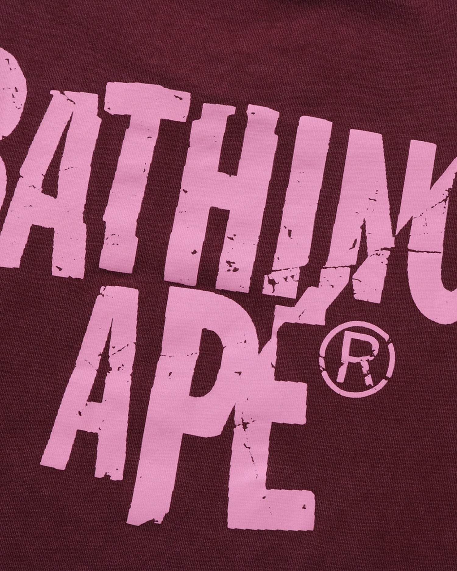 A BATHING APE® Heavy Washed Ape Head Relax Tee | Bape