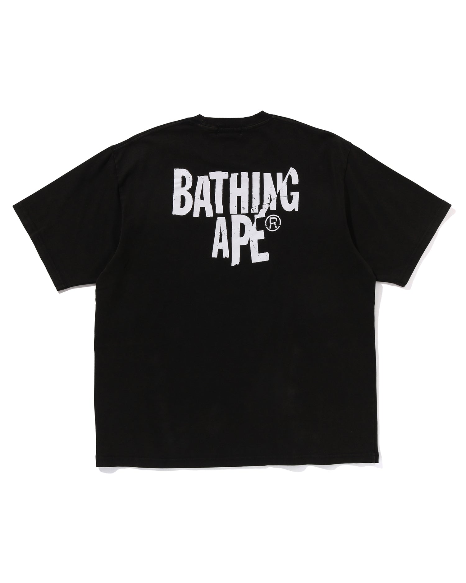 A BATHING APE® Heavy Washed Ape Head Relax Tee | Bape