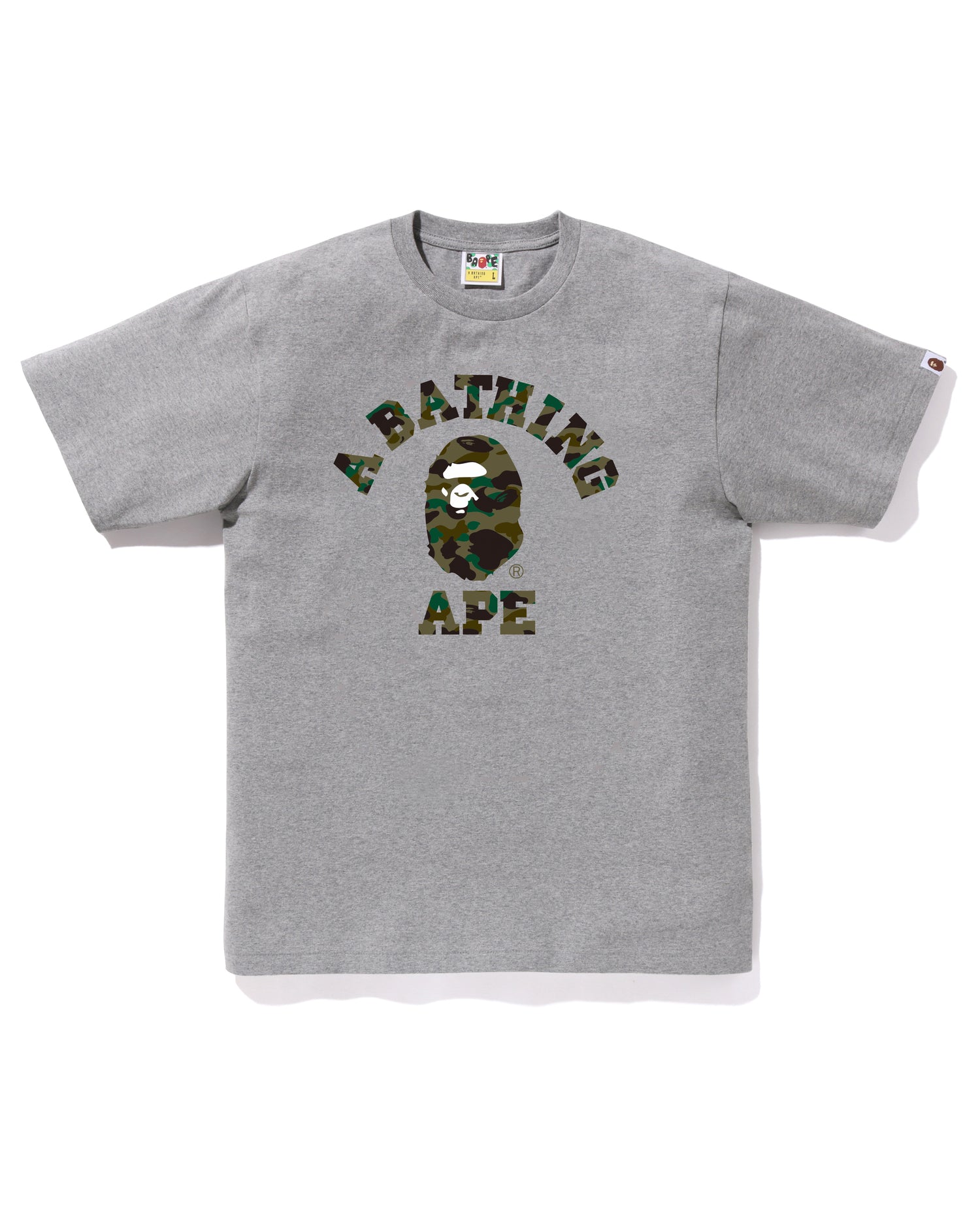 A BATHING APE® 1st Camo College Tee | Bape official website