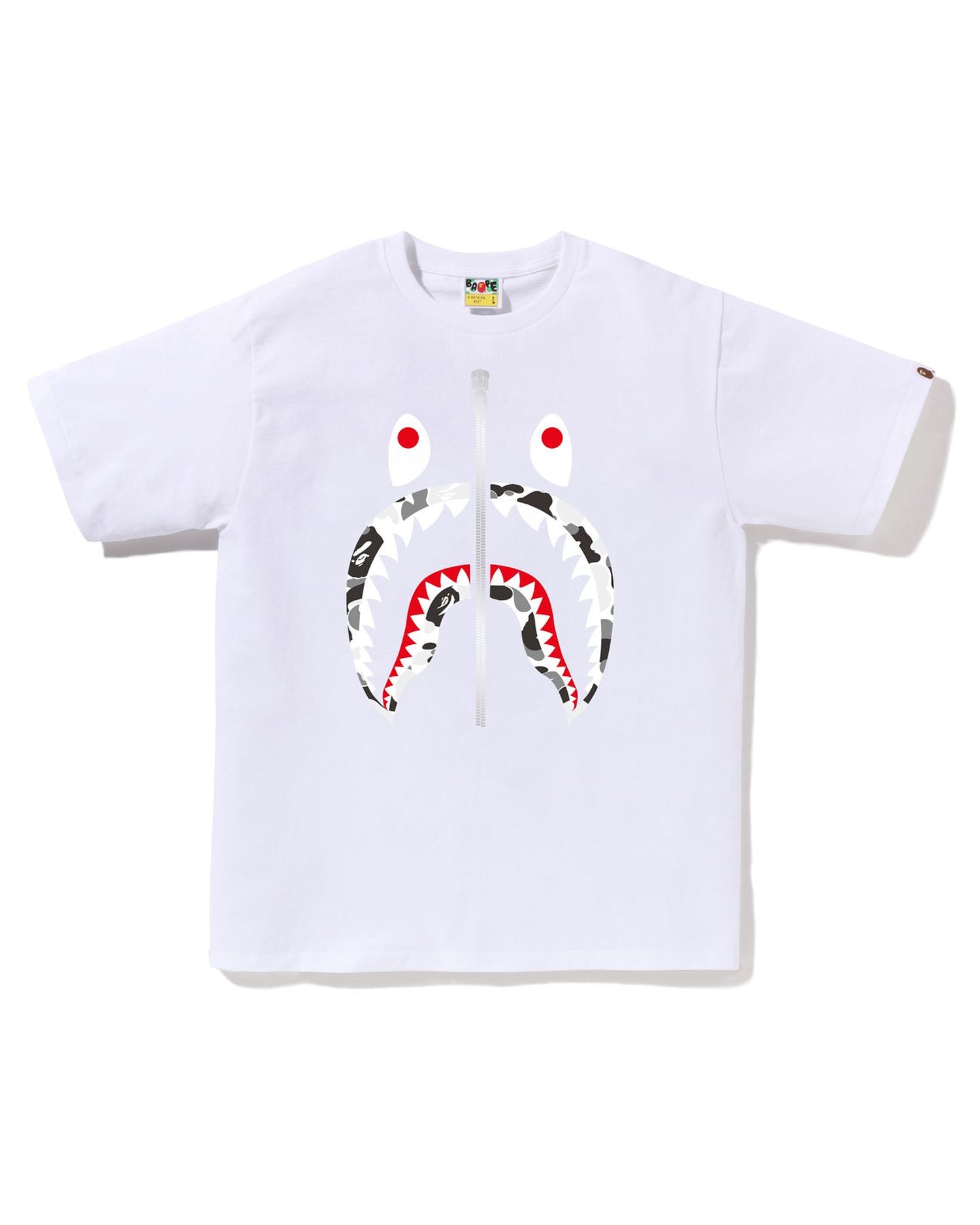 A BATHING APE® ABC Camo Shark Tee | Bape official website