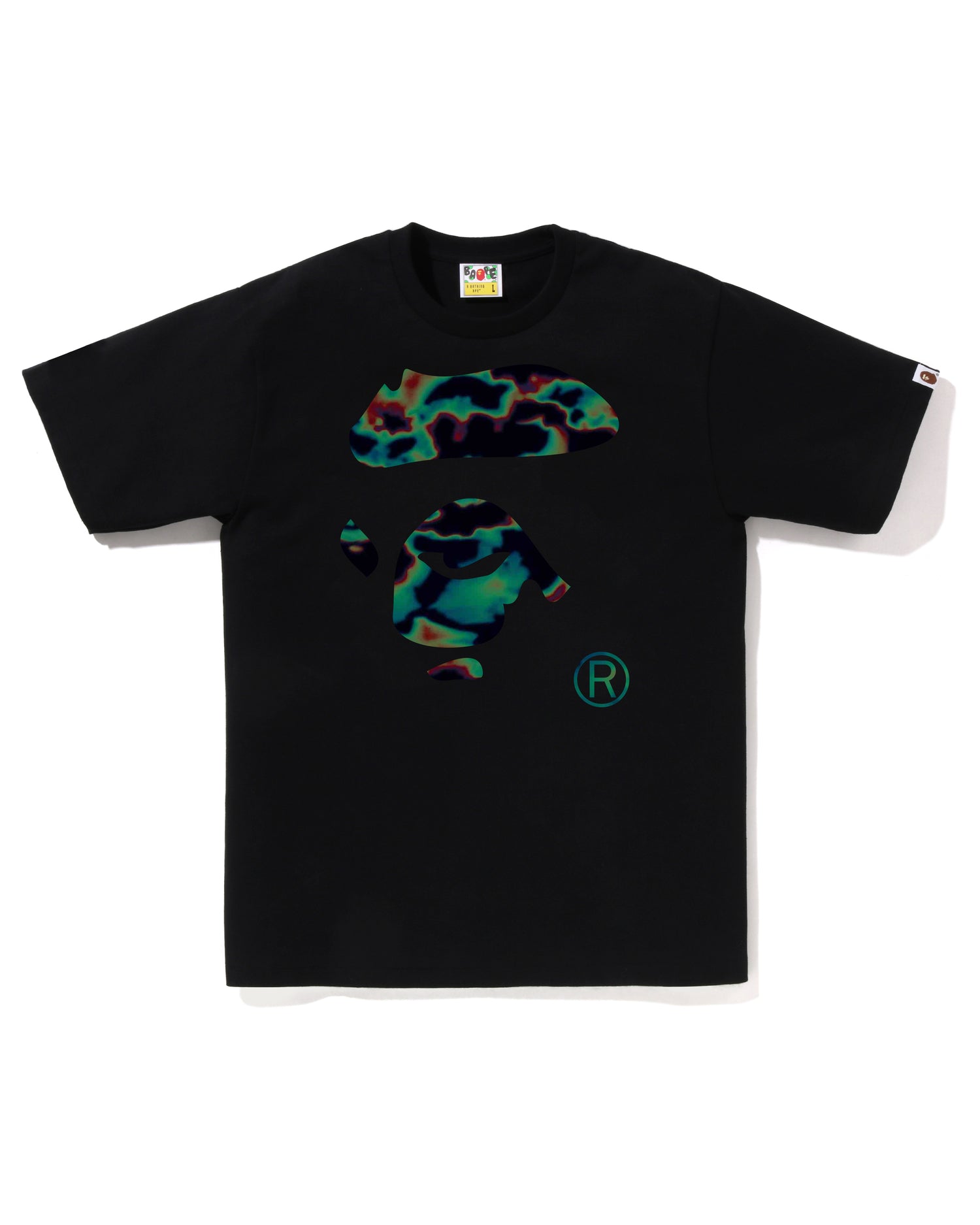 APE BAPE Tシャツ　半袖　L A BATHING APE® Japanese Tattoo Camo on College Tee | Bape official